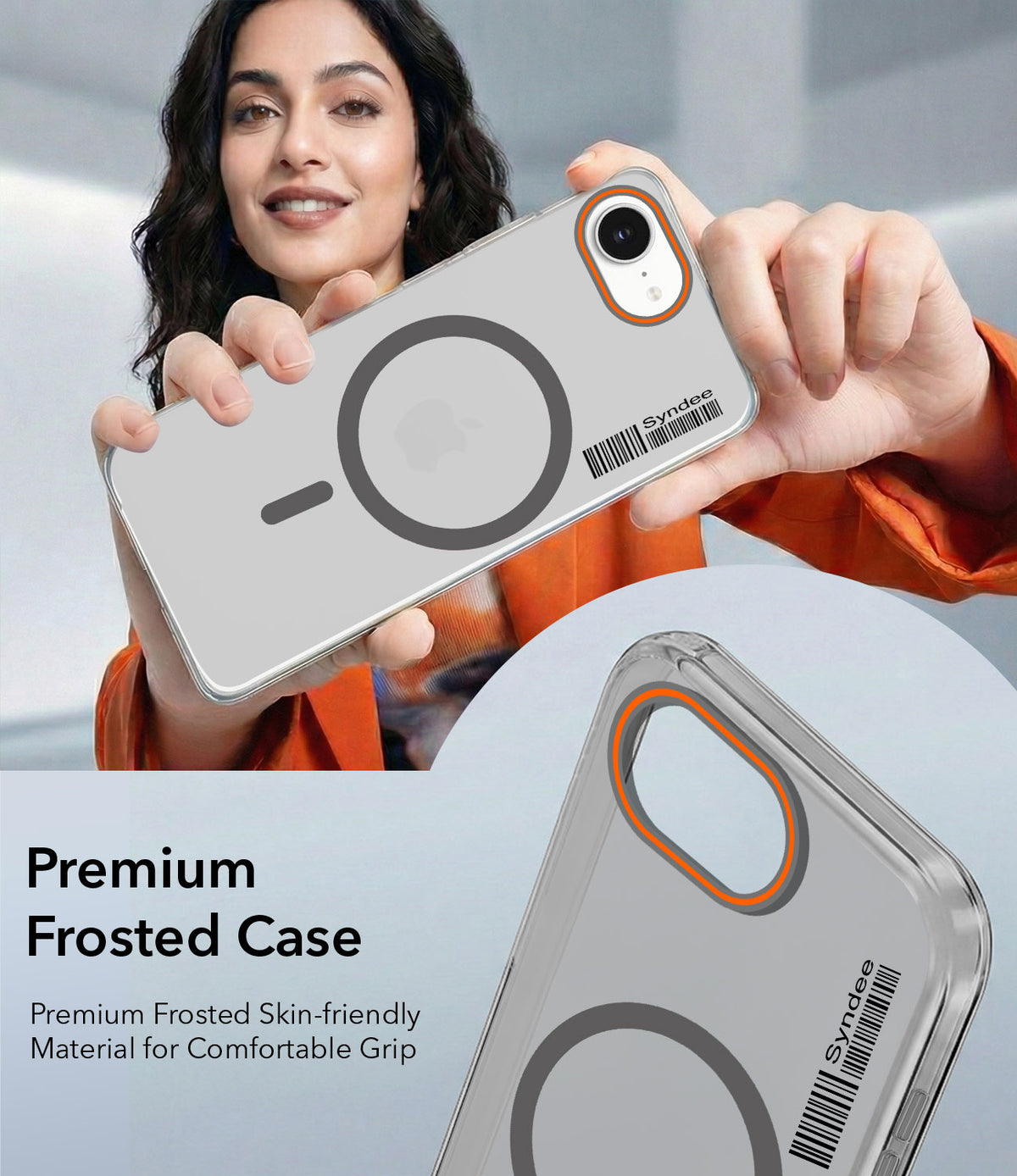 For Apple iPhone 16e | iPhone 17e Back Cover Case (Soft Touch | Camera Bump Protection | MagSafe Compatible | Matte Finish)