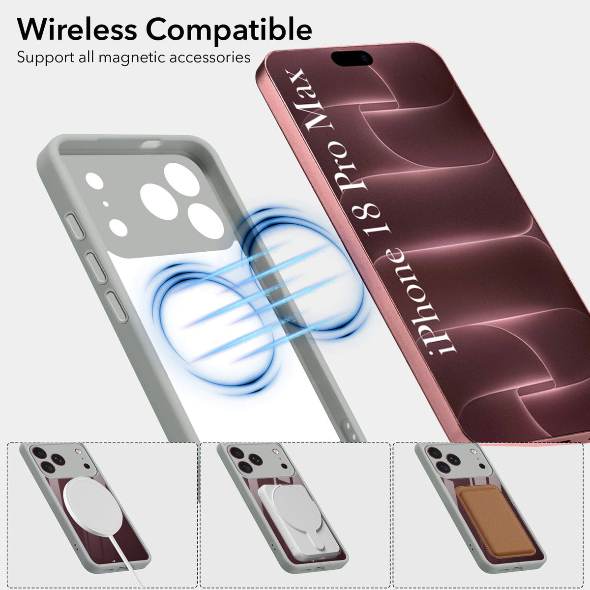 For Apple iPhone 18 Pro Max Back Cover Case Ultra-Hybrid (Lifetime Anti Yellow | Anti Scratch | Crystal Clear Shockproof)