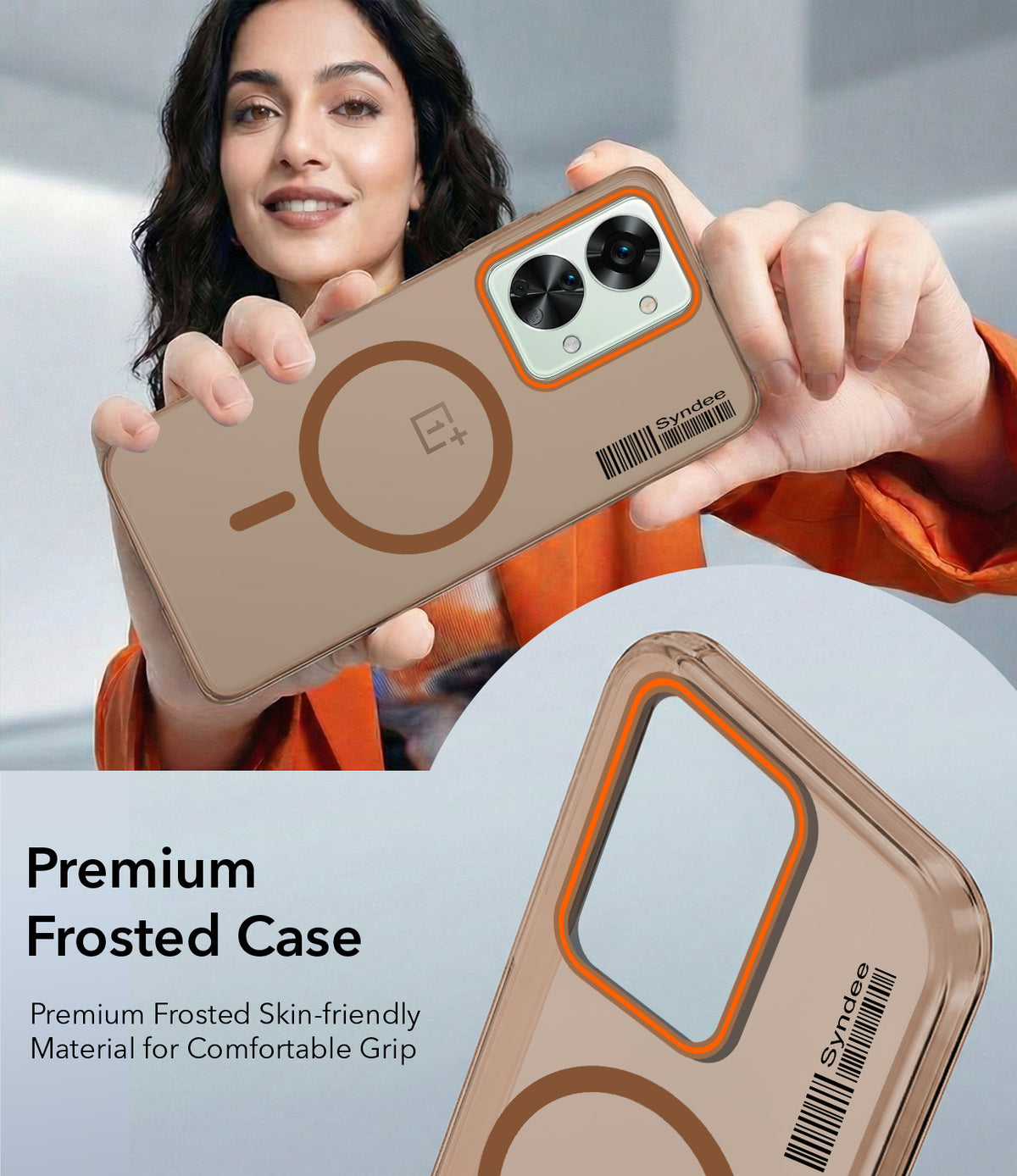 For OnePlus Nord 2T 5G Back Cover Case (Soft Touch | Camera Bump Protection | MagSafe Compatible | Matte Finish)