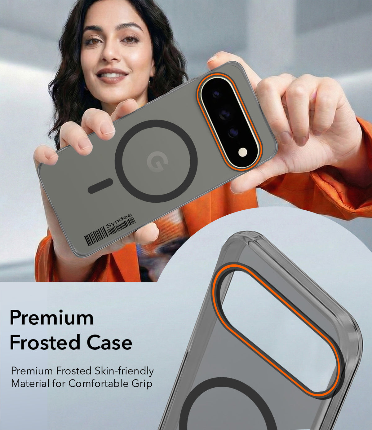 For Google Pixel 11 Pro Back Cover Case (Soft Touch | Camera Bump Protection | MagSafe Compatible | Matte Finish)