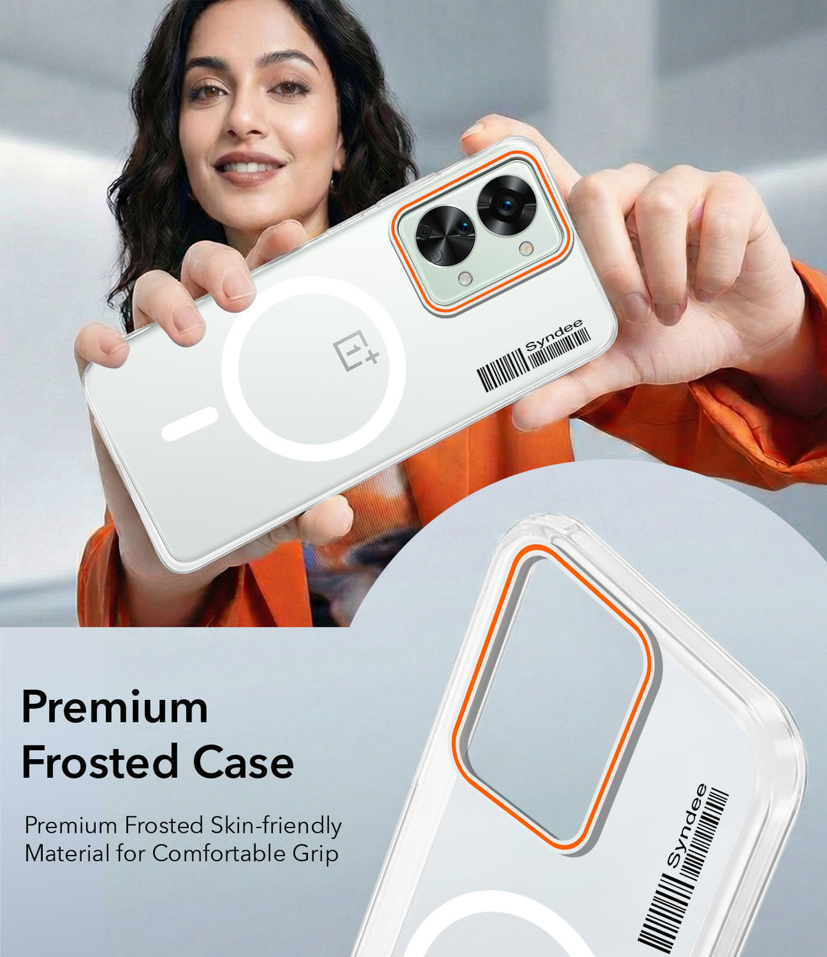 For OnePlus Nord 2T 5G Back Cover Case (Soft Touch | Camera Bump Protection | MagSafe Compatible | Matte Finish)