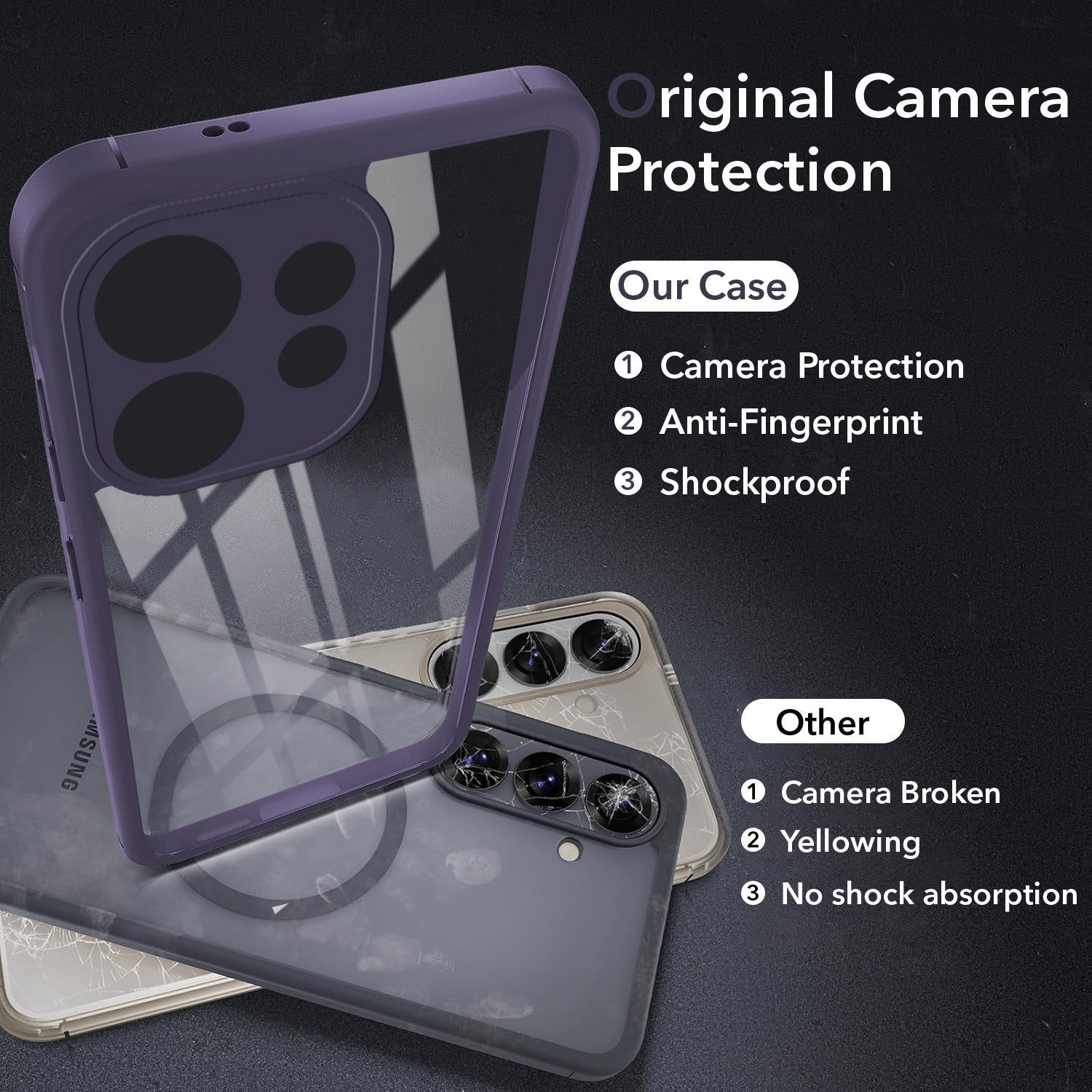 For Oppo Reno 16 Back Cover Case Ultra-Hybrid (Lifetime Anti Yellow | Anti Scratch | Crystal Clear Shockproof)