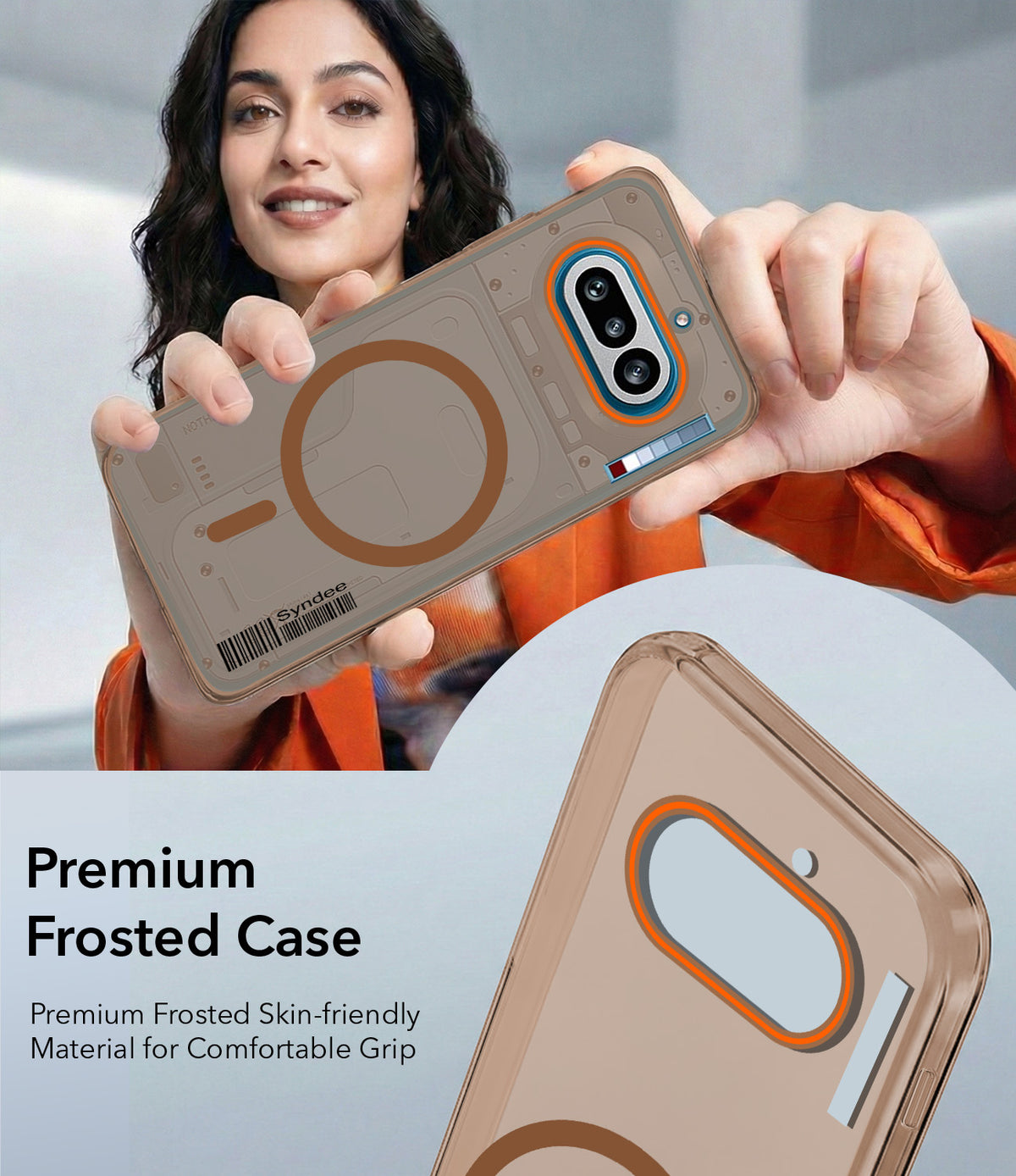 For Nothing Phone 4A 5G Back Cover Case (Soft Touch | Camera Bump Protection | MagSafe Compatible | Matte Finish)