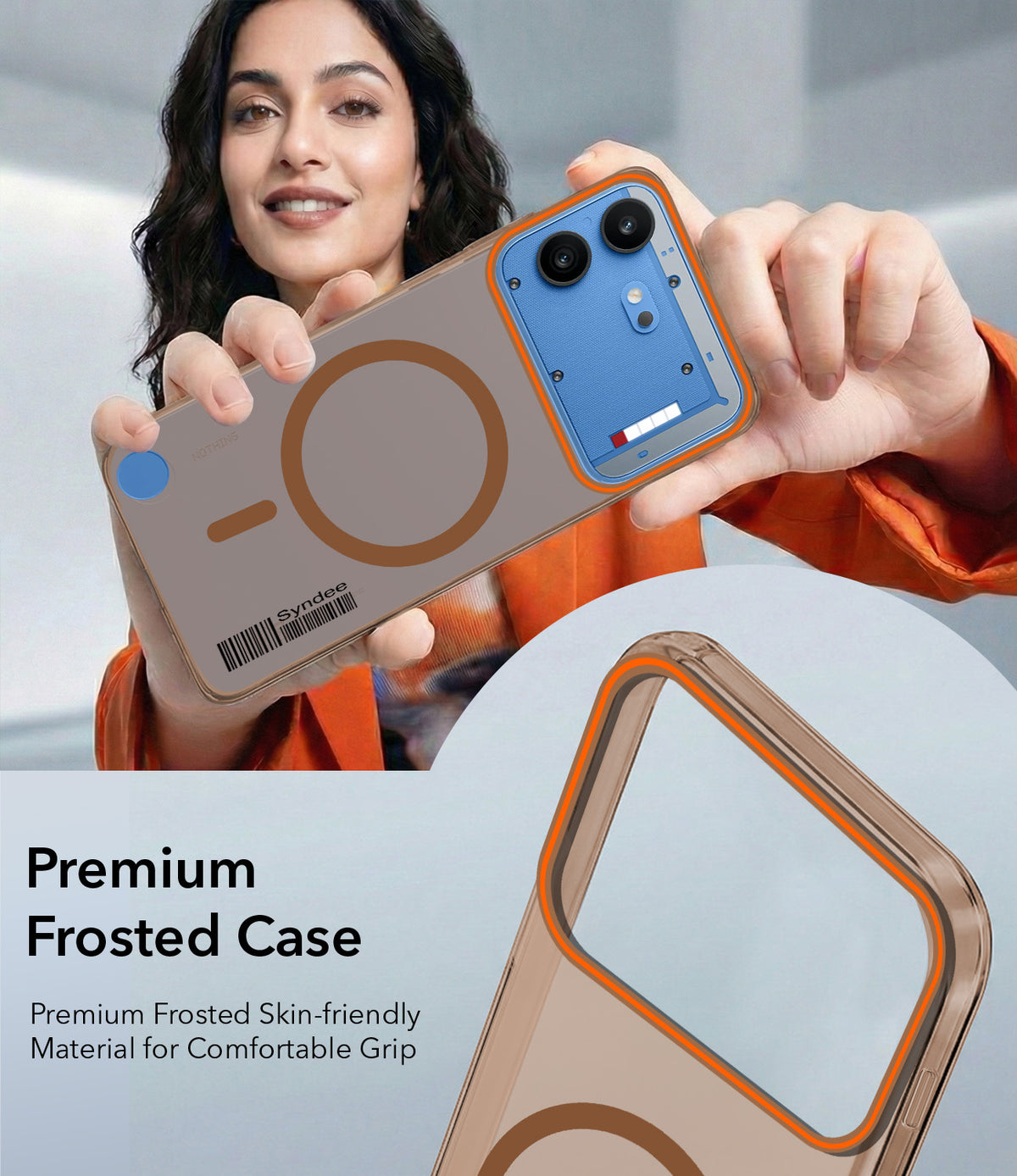 For Nothing Phone 4B 5G Back Cover Case (Soft Touch | Camera Bump Protection | MagSafe Compatible | Matte Finish)