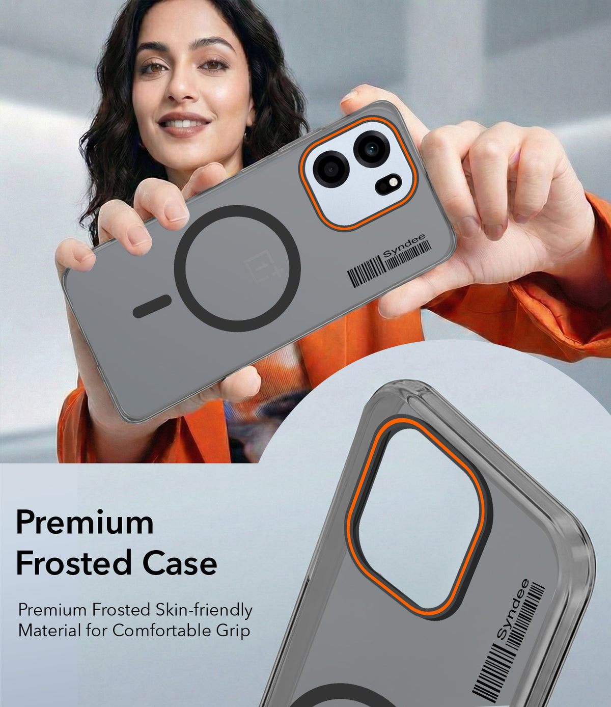 For Oneplus Nord CE 6 Back Cover Case (Soft Touch | Camera Bump Protection | MagSafe Compatible | Matte Finish)