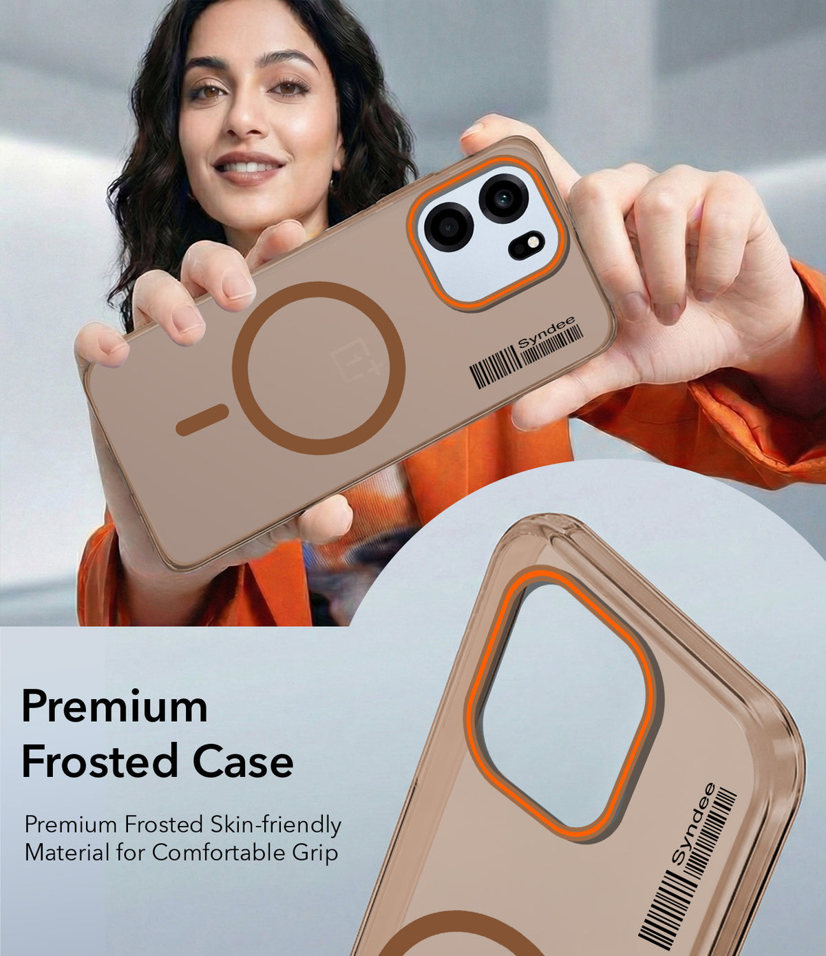 For Oneplus Nord CE 6 Back Cover Case (Soft Touch | Camera Bump Protection | MagSafe Compatible | Matte Finish)