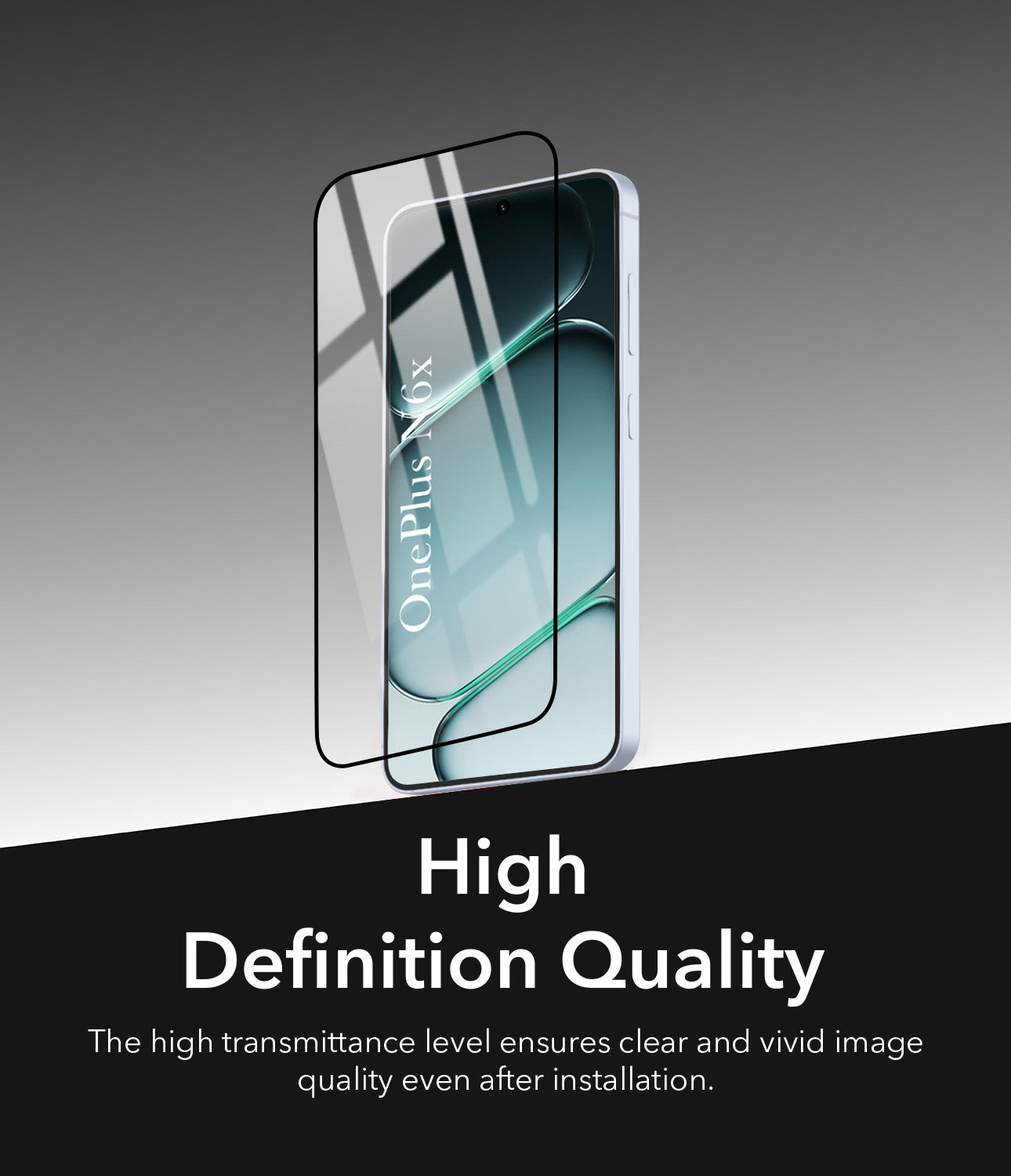 (Pack of 2) Tempered Glass For OnePlus N6X Military-Grade Gorilla Tempered Glass Screen Protector With Installation Kit | Shatterproof, Full Coverage, HD Clear, Scratch Resistant