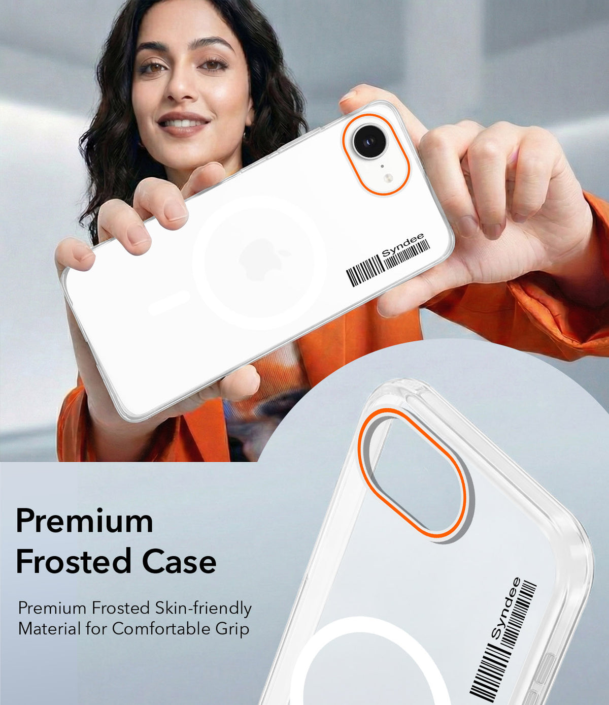 For Apple iPhone 16e | iPhone 17e Back Cover Case (Soft Touch | Camera Bump Protection | MagSafe Compatible | Matte Finish)