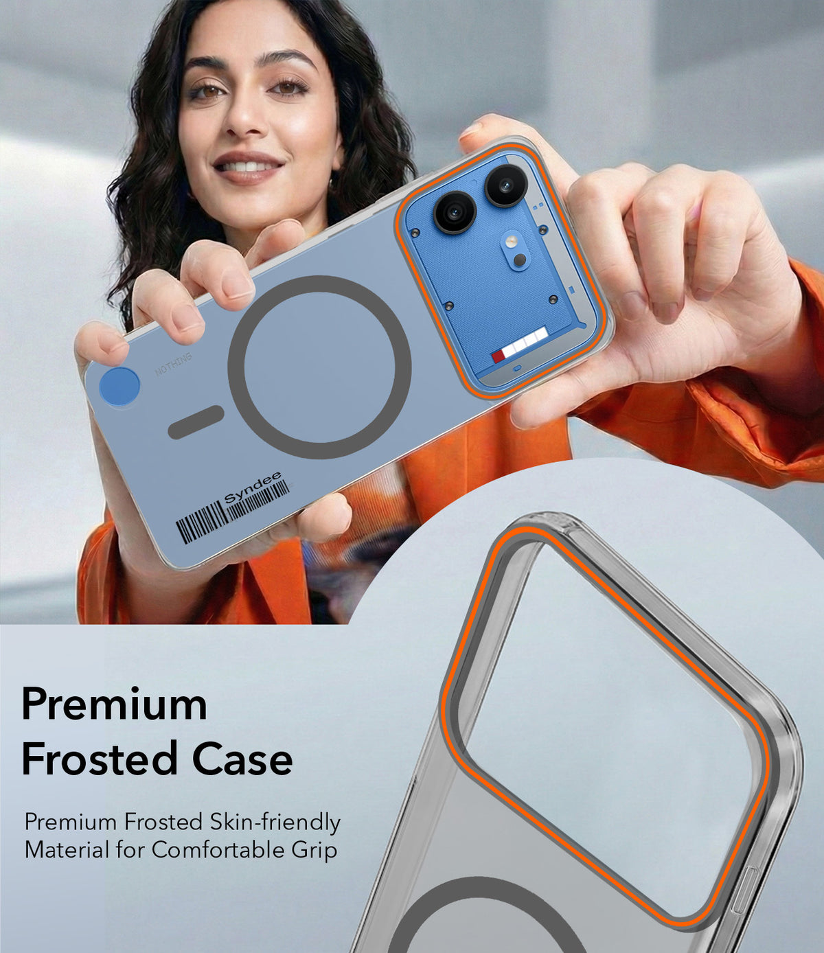 For Nothing Phone 4B 5G Back Cover Case (Soft Touch | Camera Bump Protection | MagSafe Compatible | Matte Finish)