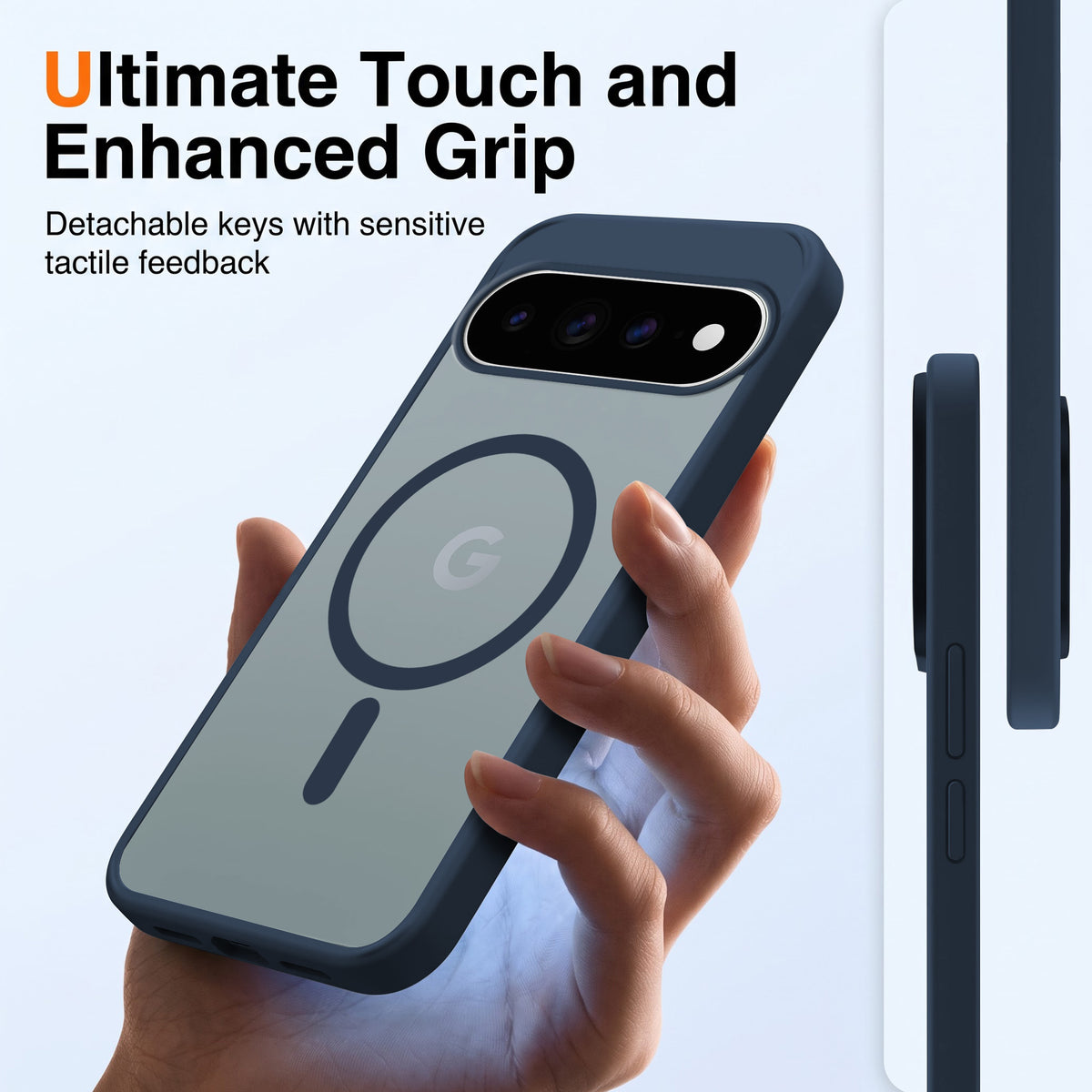 For Google Pixel 11 Pro XL Matte Finish Back Case Cover (MagSafe Compatible | Translucent Soft Touch | Slim and Unbreakable)