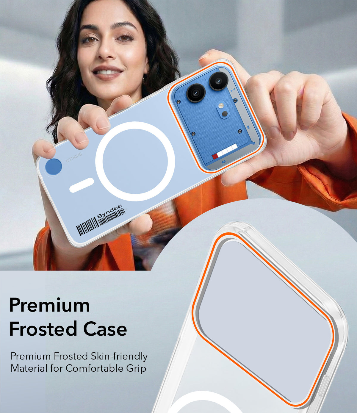 For Nothing Phone 4B 5G Back Cover Case (Soft Touch | Camera Bump Protection | MagSafe Compatible | Matte Finish)