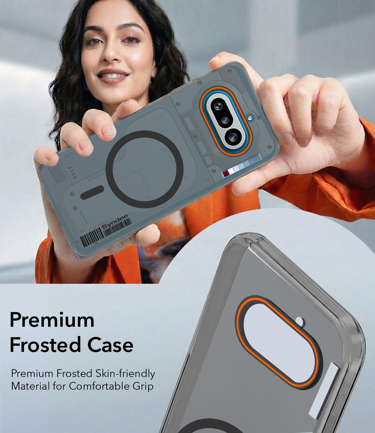 For Nothing Phone 4A 5G Back Cover Case (Soft Touch | Camera Bump Protection | MagSafe Compatible | Matte Finish)