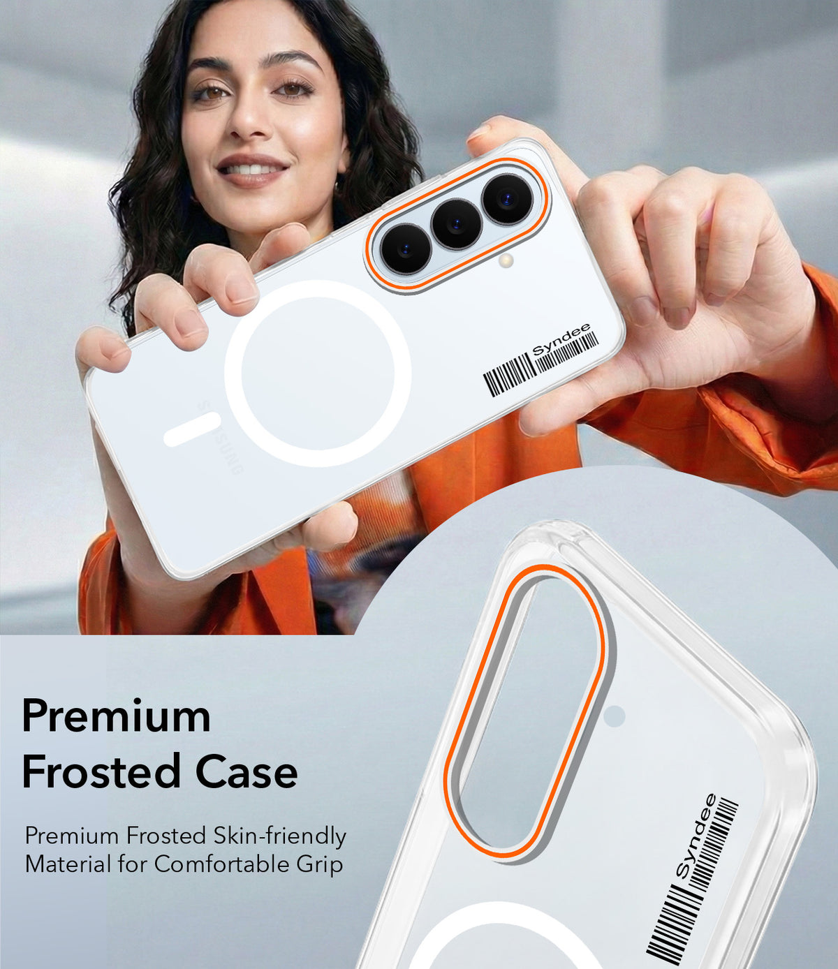 For Samsung Galaxy S26 5G Back Cover Case (Soft Touch | Camera Bump Protection | MagSafe Compatible | Matte Finish)
