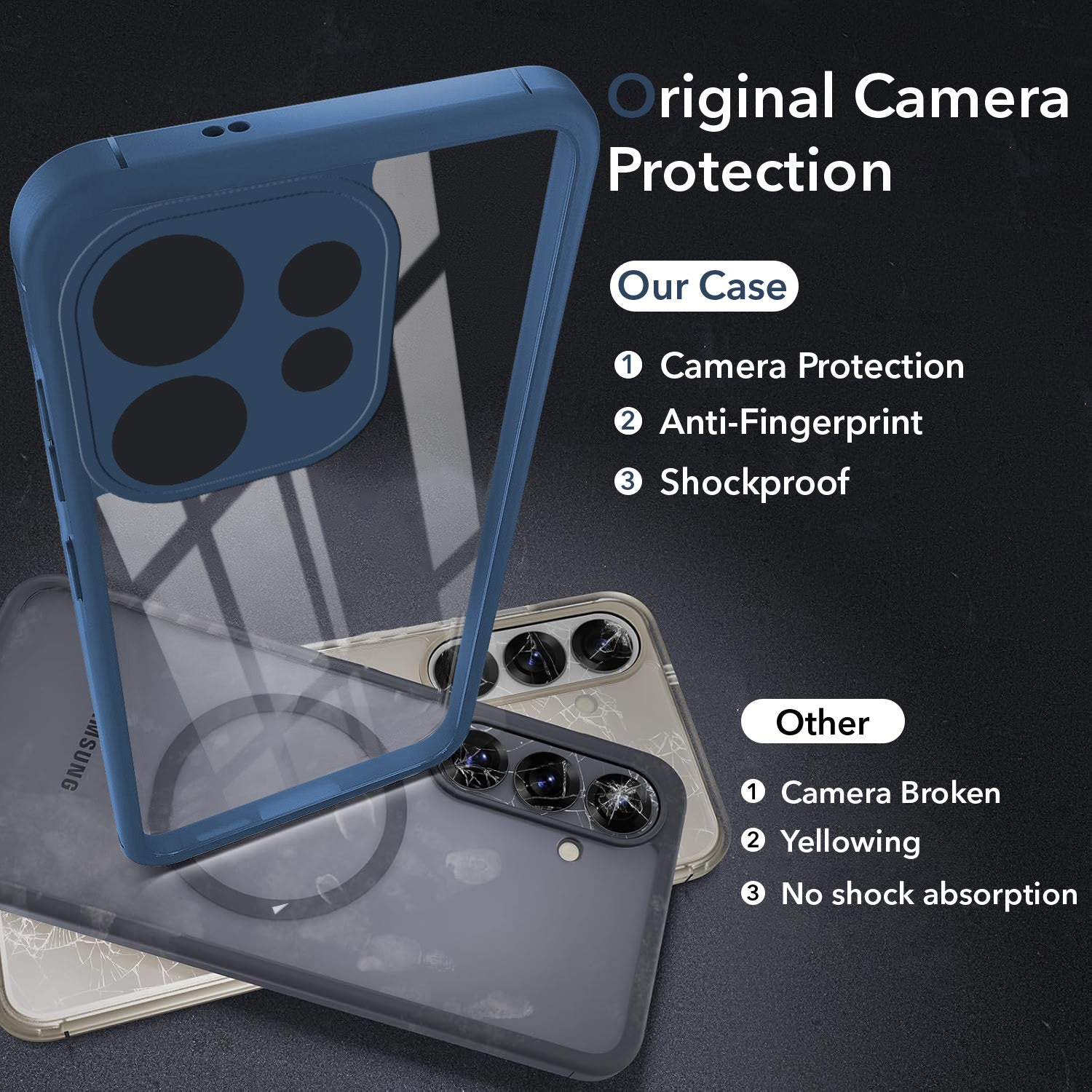 For Oppo Reno 16 Back Cover Case Ultra-Hybrid (Lifetime Anti Yellow | Anti Scratch | Crystal Clear Shockproof)