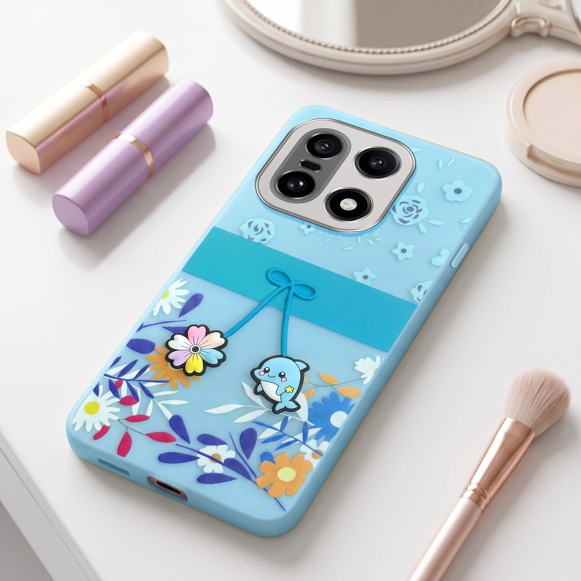 For OnePlus 15 5G Back Cover Case (3D Cute Cartoons | Hard Back Side Soft | Matte Premium Finish | HD Printing)