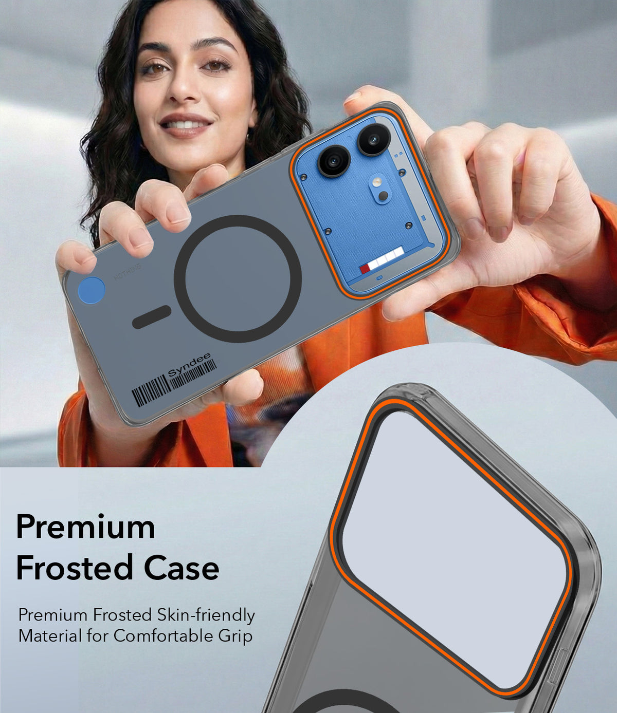 For Nothing Phone 4B 5G Back Cover Case (Soft Touch | Camera Bump Protection | MagSafe Compatible | Matte Finish)