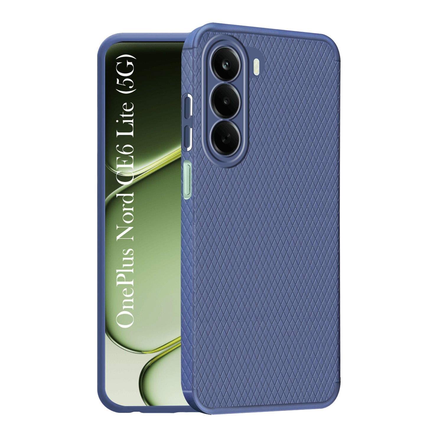 For OnePlus Nord CE 6 Lite Back Cover Case Liquid Silicone (Camera Protection | Side Grip Texture | Soft and Flexible)