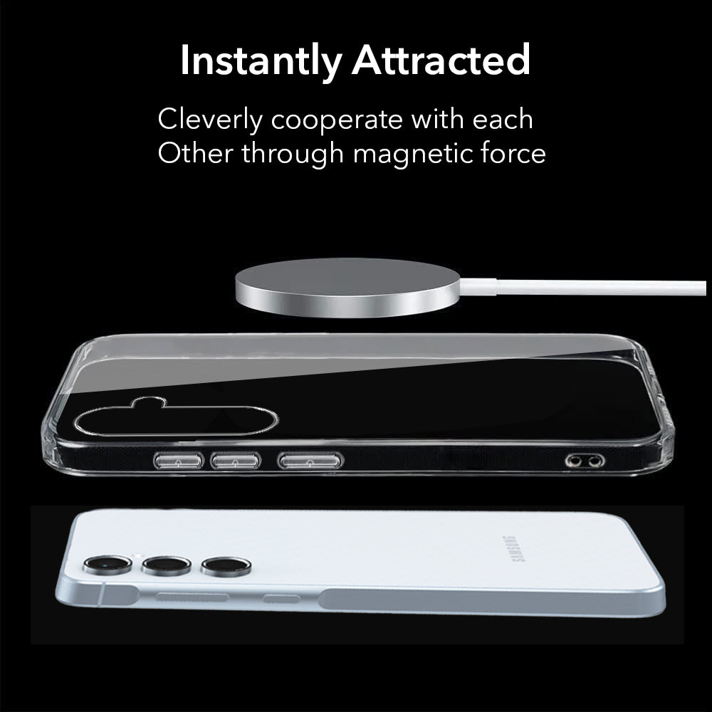 For Samsung Galaxy S22 Plus 5G Back Cover Case (Hard Anti Yellow Clear Case | Drop & Camera Protection | Shockproof Polycarbonate)