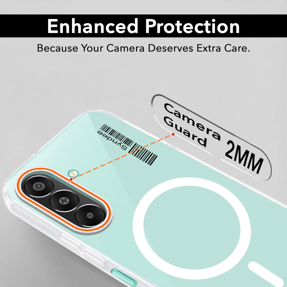 For Samsung Galaxy F70 Pro 5G Back Cover Case (Soft Touch | Camera Bump Protection | MagSafe Compatible | Matte Finish)