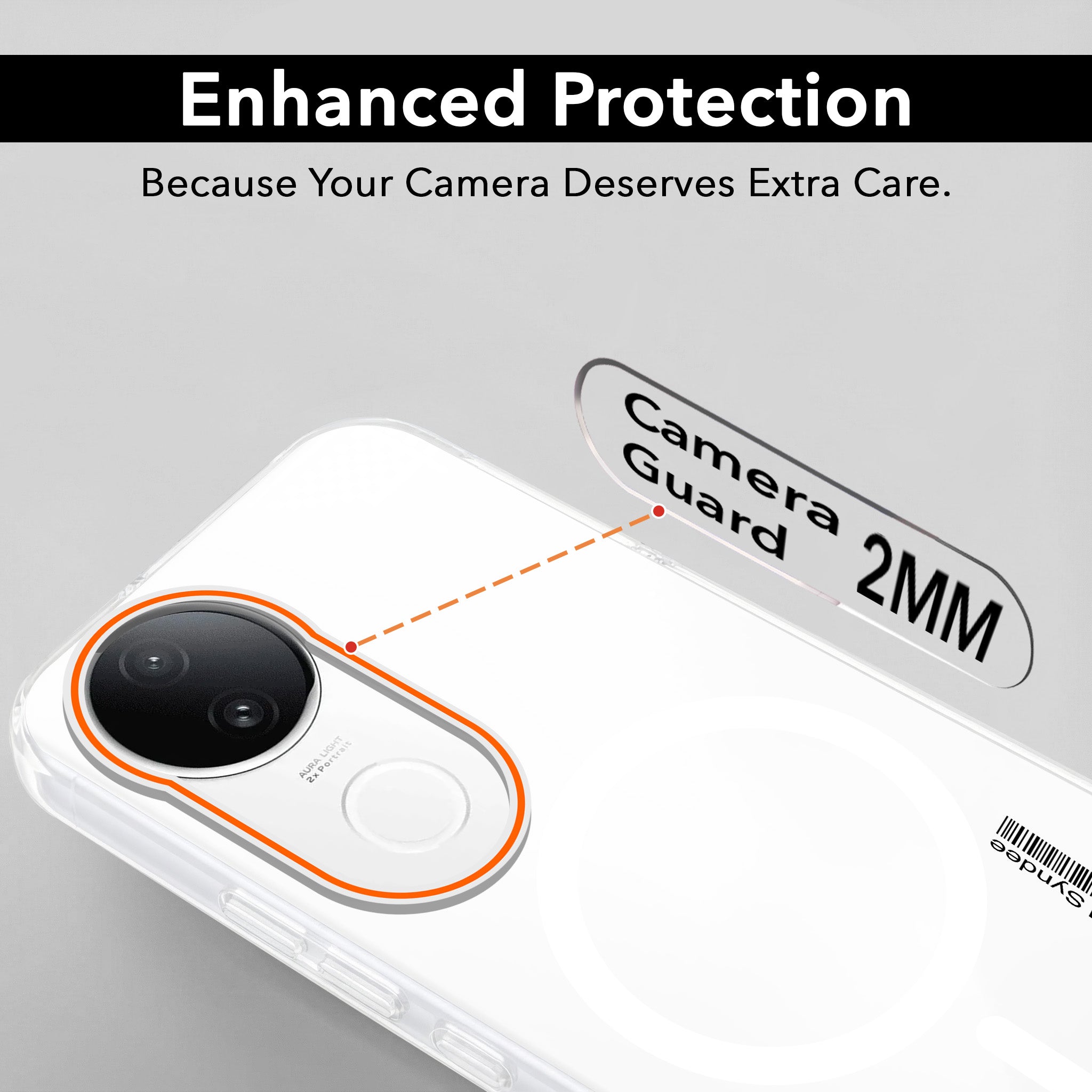 For Vivo T4R Back Cover Case (Soft Touch | Camera Bump Protection | MagSafe Compatible | Matte Finish)