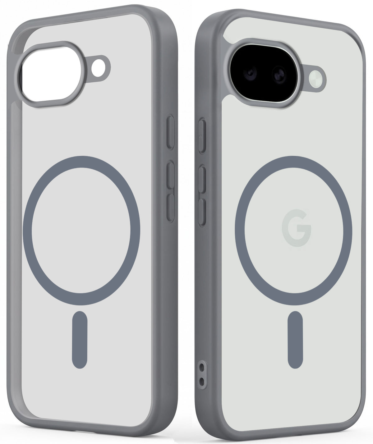 For Google Pixel 10a Matte Finish Back Case Cover (MagSafe Compatible | Translucent Soft Touch | Slim and Unbreakable)