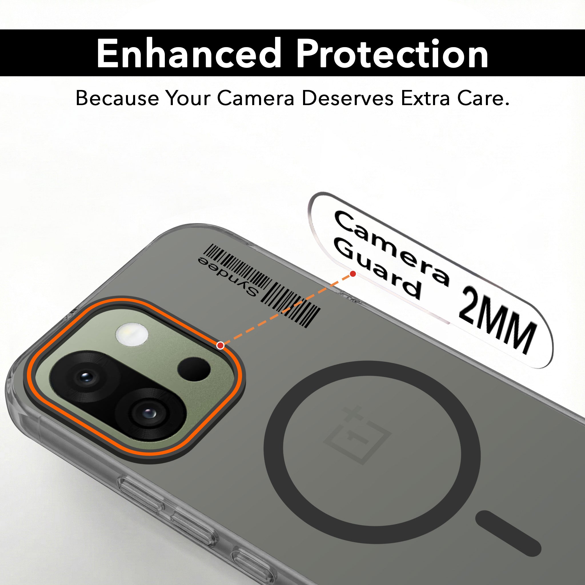 For OnePlus 13S Back Cover Case (Soft Touch | Camera Bump Protection | MagSafe Compatible | Matte Finish)