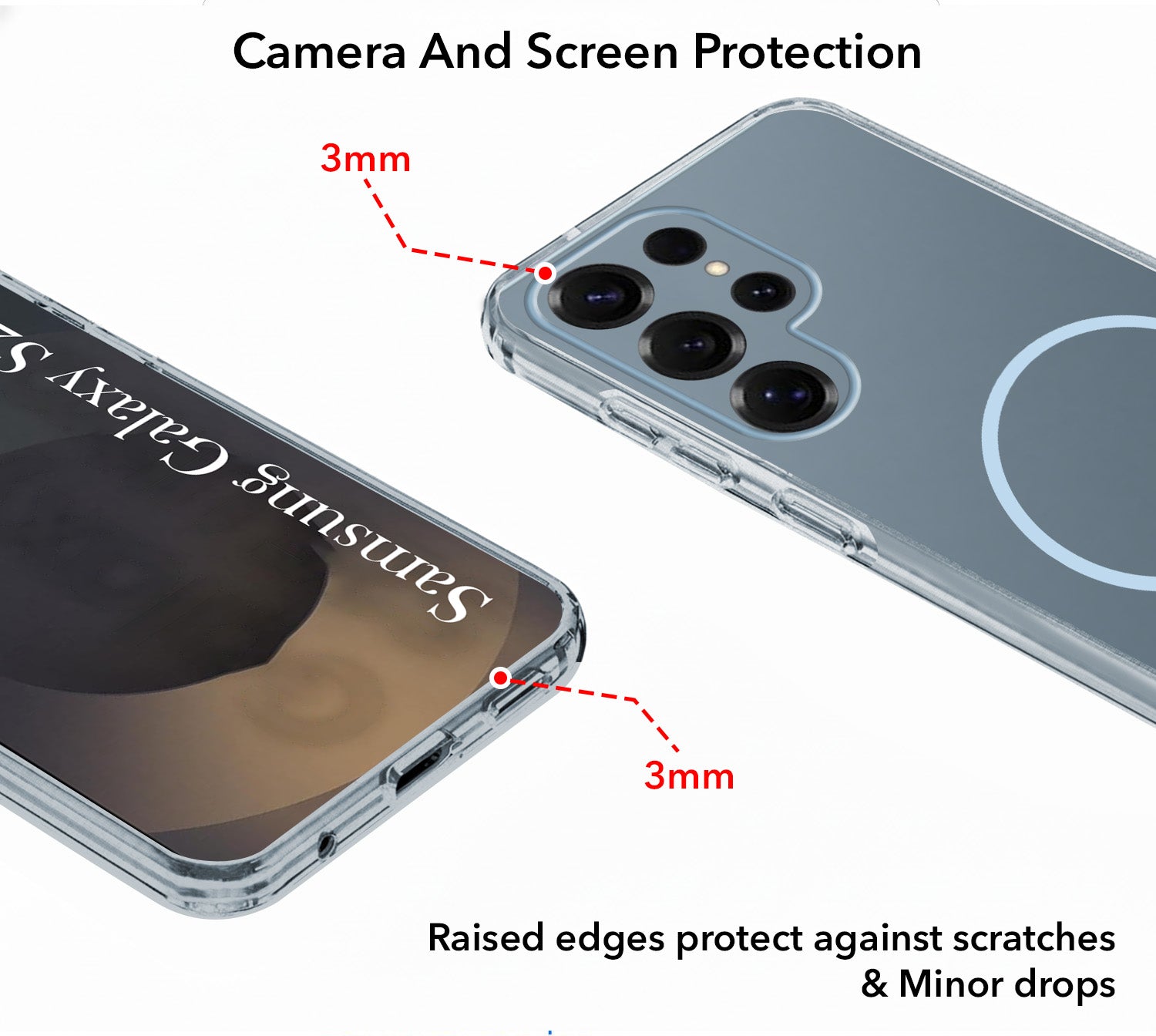 For Samsung Galaxy S25 Ultra Back Cover Case Silicone (Slim Paper Thin | Camera Protection Bump | Minimalist Professional | Soft Flexible)