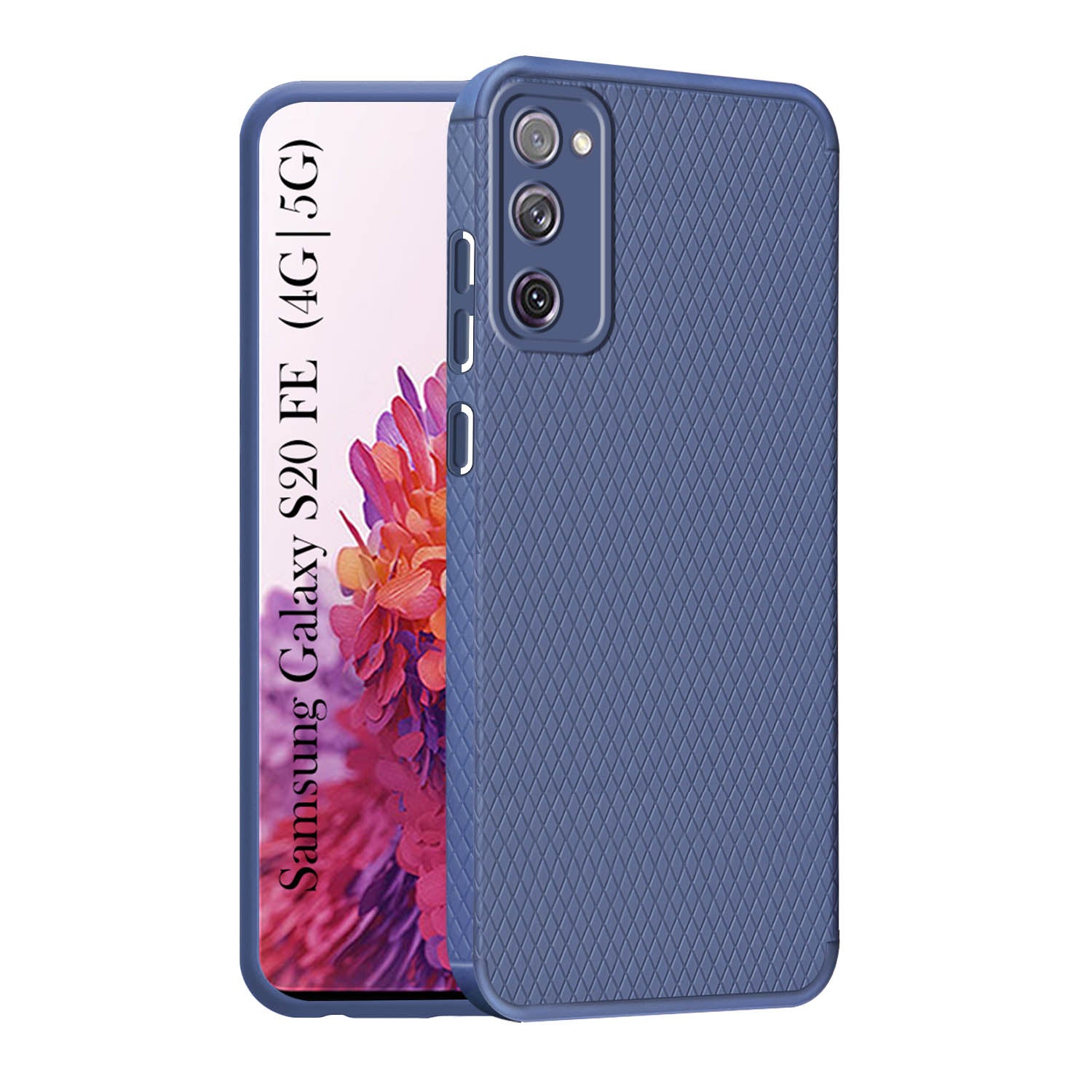 For Samsung Galaxy S20 FE 4G | S20 FE 5G Back Cover Case (Liquid Silicone | Side Grip | Camera Protection)