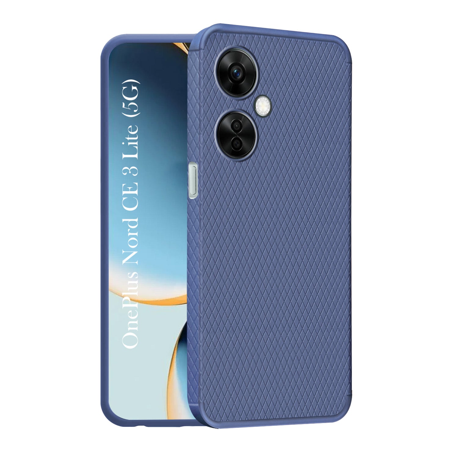 For OnePlus Nord CE 3 Lite Back Cover Case (Liquid Silicone | Side Grip | Camera Protection)