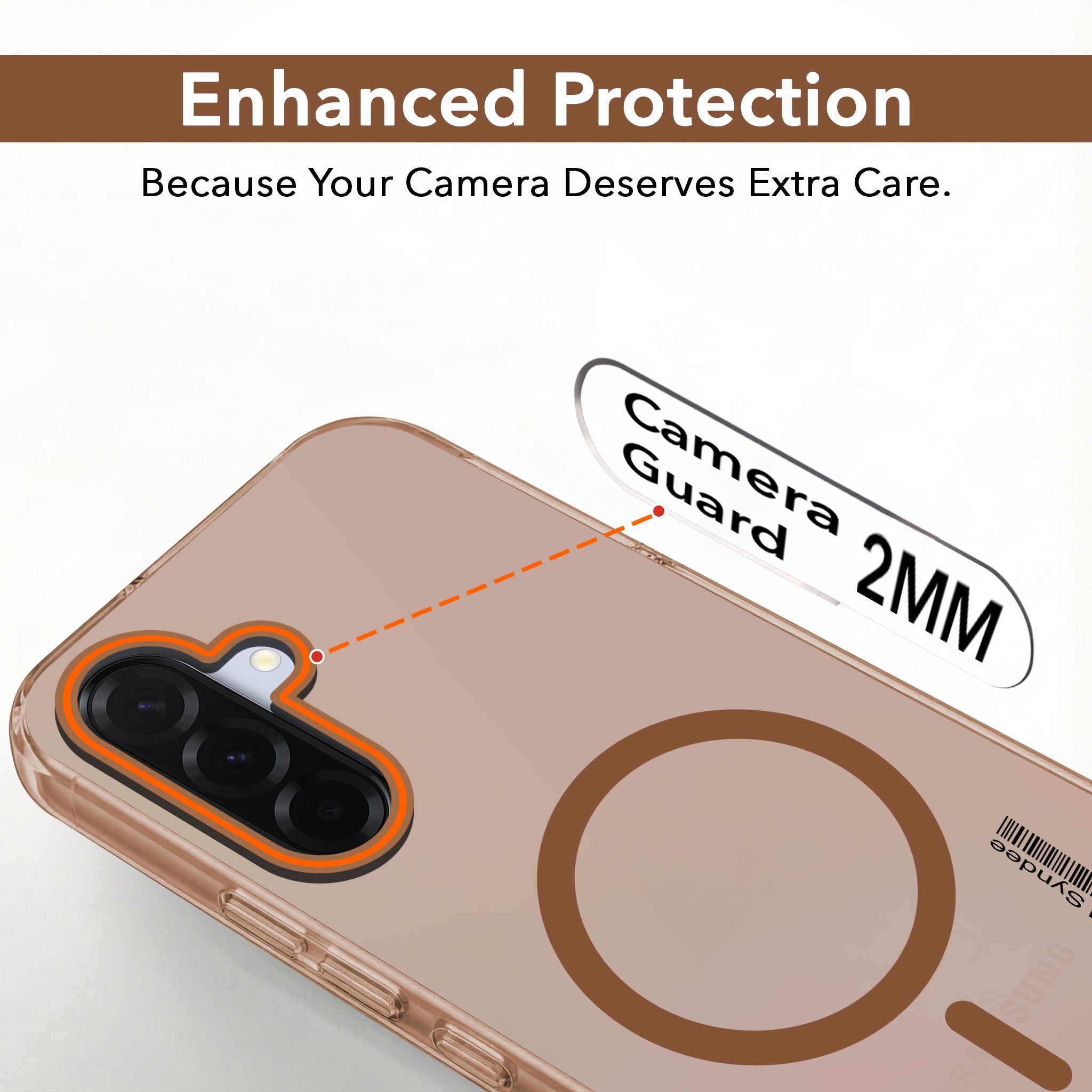 For Samsung Galaxy A36 5G Back Cover Case (Soft Touch | Camera Bump Protection | MagSafe Compatible | Matte Finish)