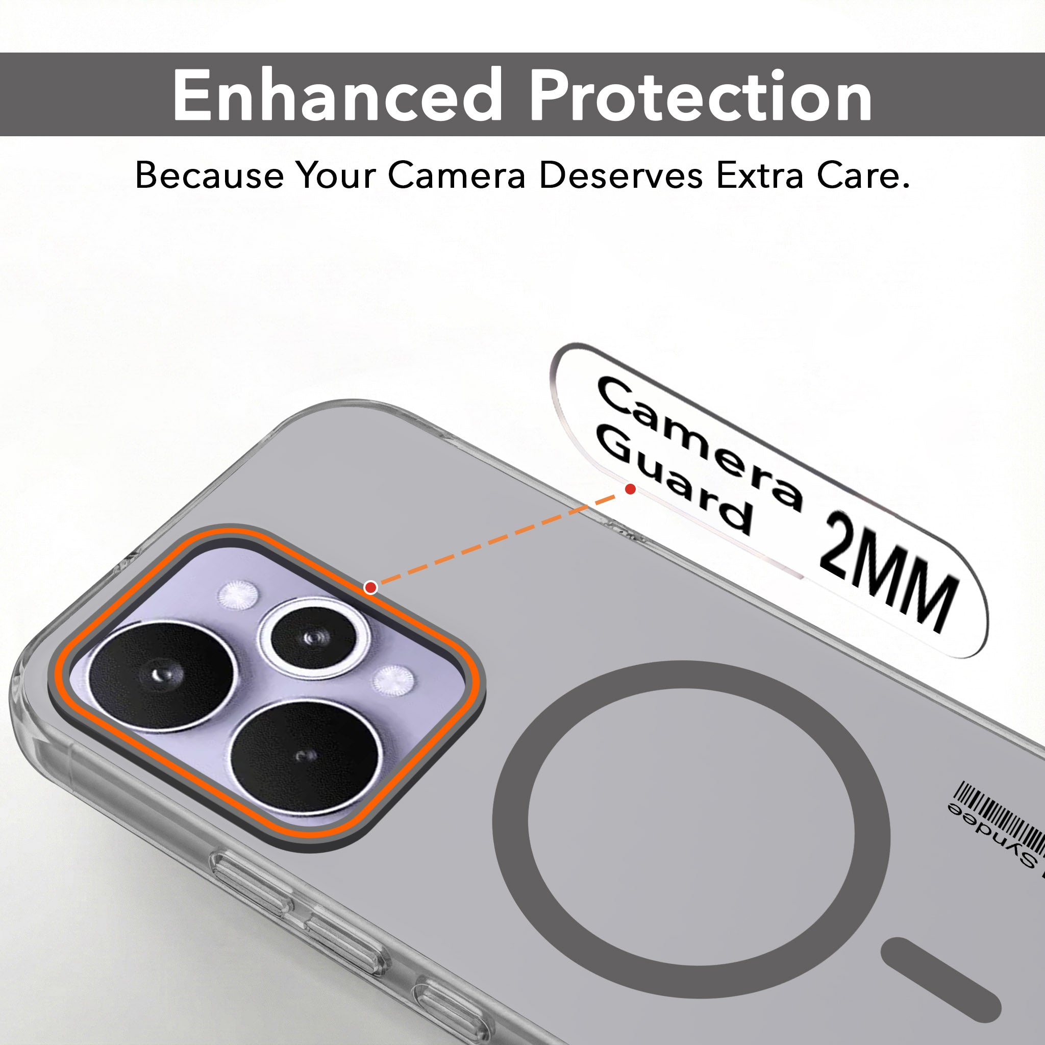 For Realme 15 Pro Back Cover Case (Soft Touch | Camera Bump Protection | MagSafe Compatible | Matte Finish)