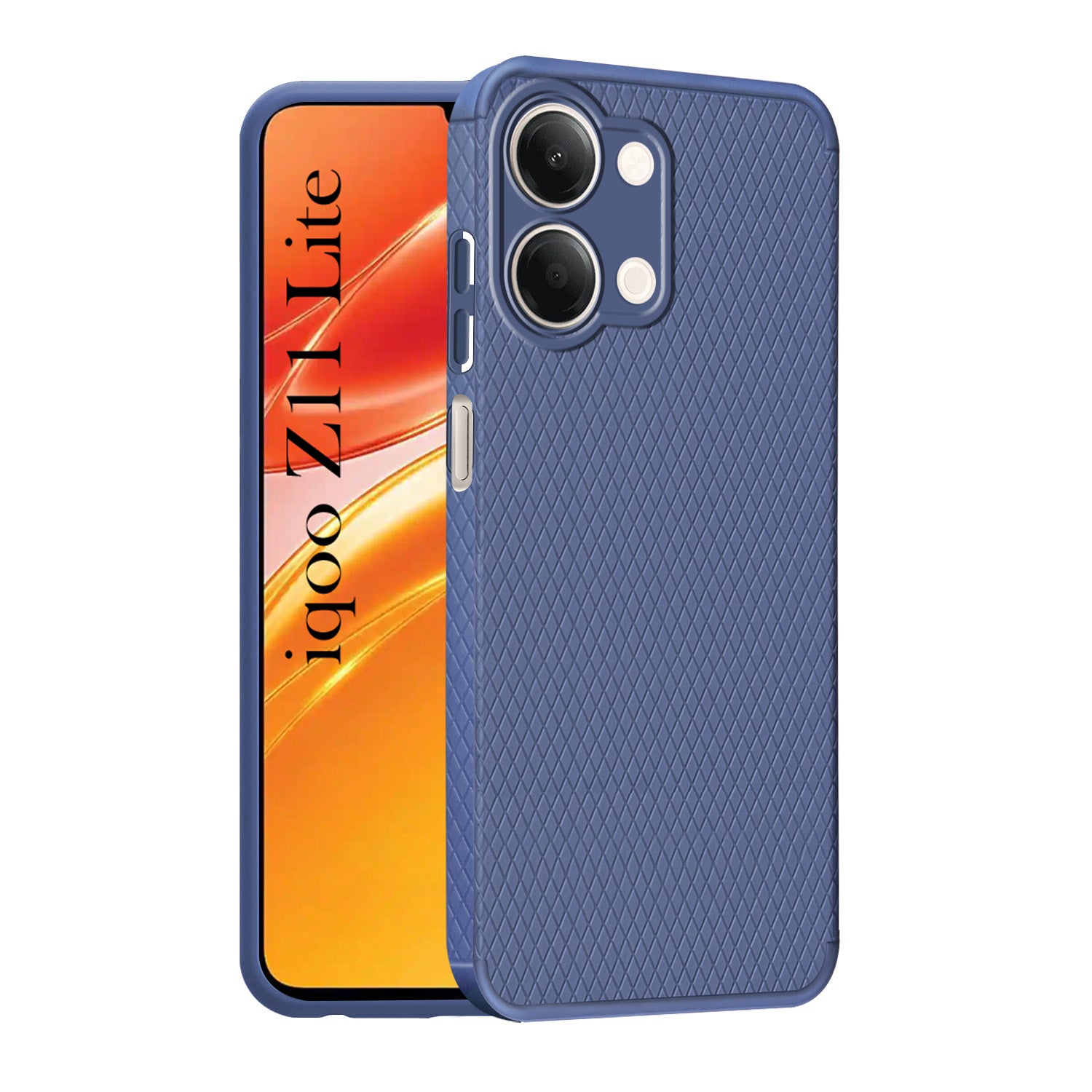 For Vivo iQOO Z11 Lite Back Cover Case Liquid Silicone (Camera Protection | Side Grip Texture | Soft and Flexible)