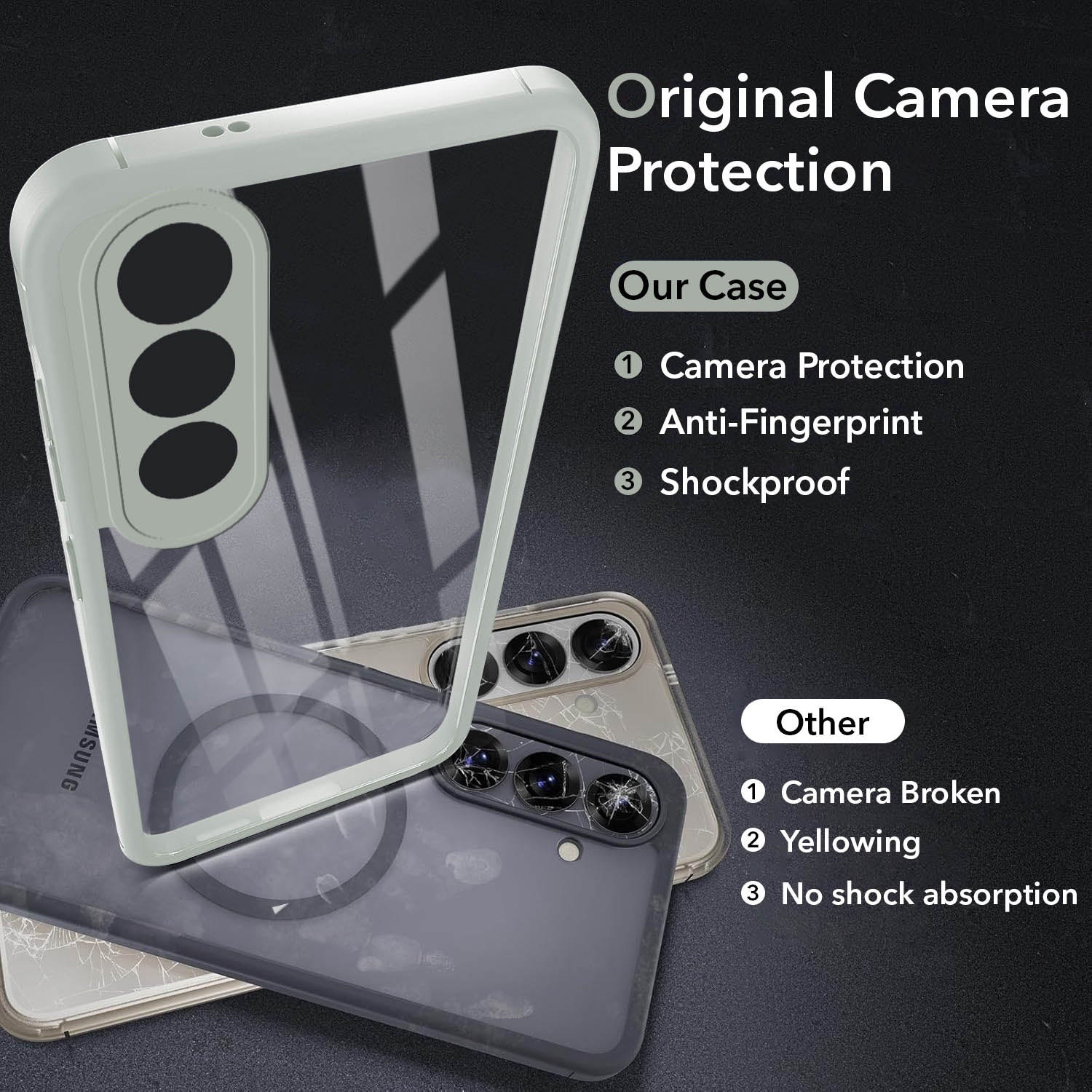 For Oneplus Nord CE 4 Back Cover Case (Lifetime Anti Yellow | Anti Scratch | Crystal Clear Shockproof)