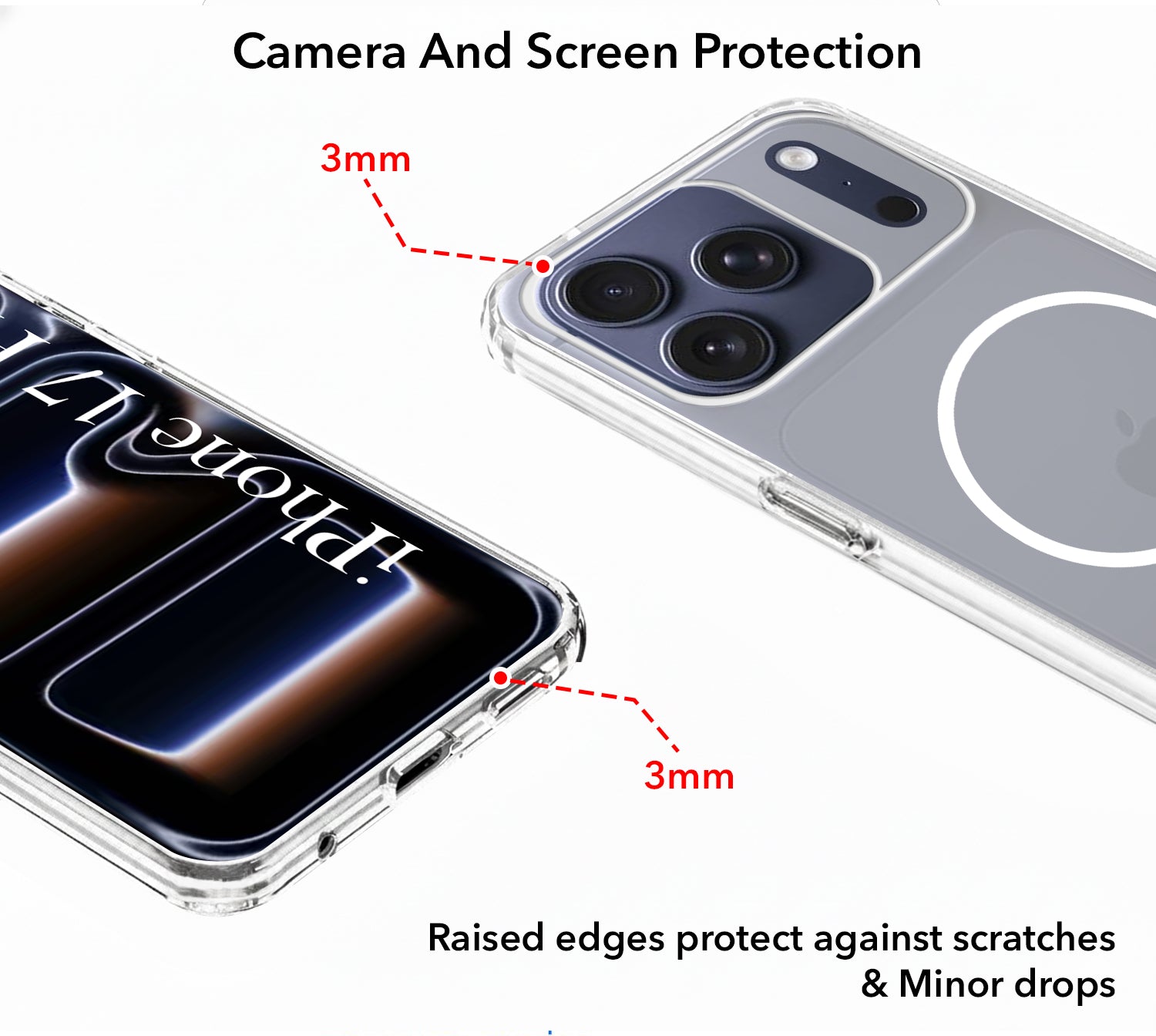 For Apple iPhone 17 Pro Back Cover Case Silicone (Slim Paper Thin | Camera Protection Bump | Minimalist Professional | Soft Flexible)