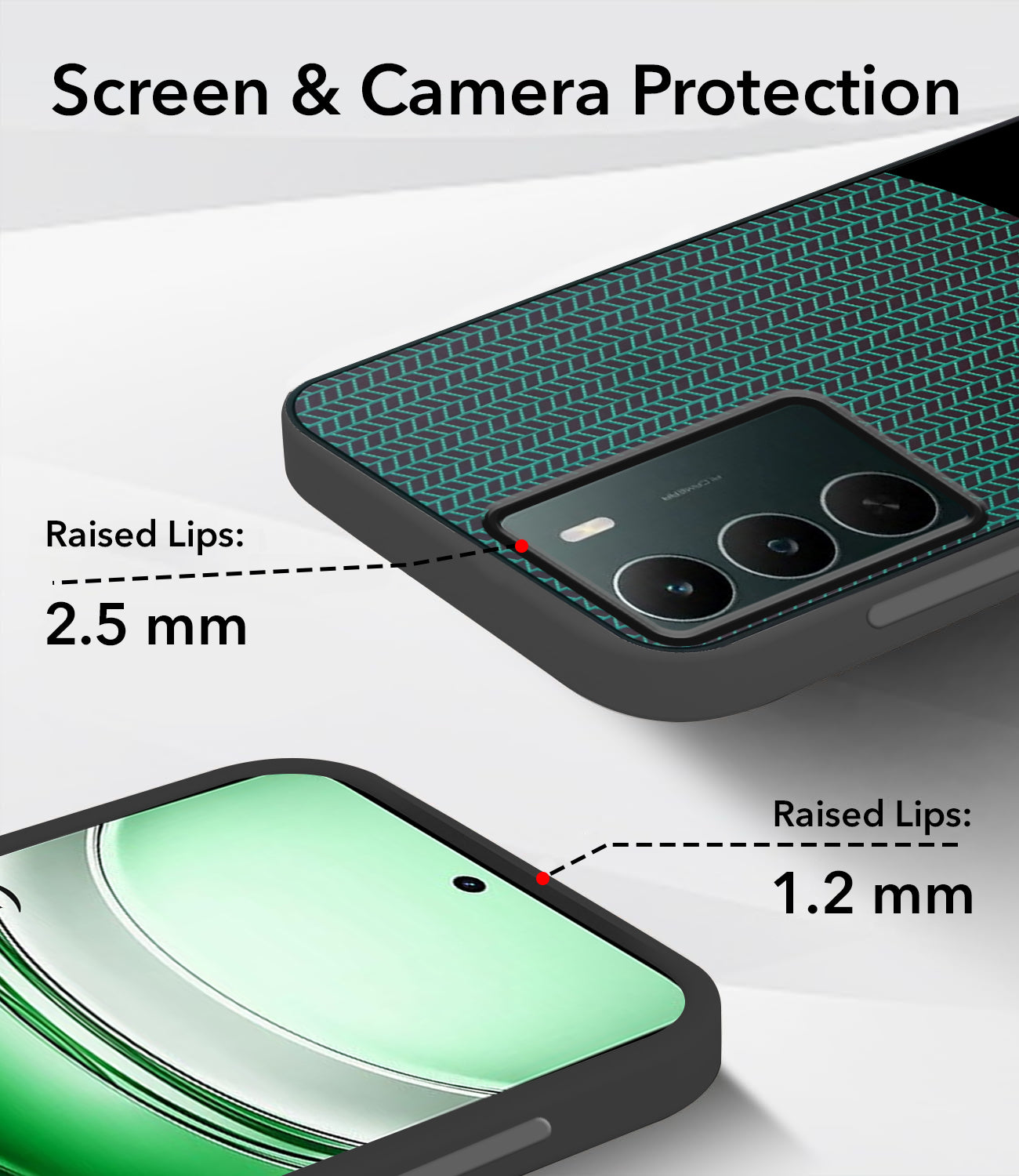 For Realme P3 Lite Back Cover Case (Premium Minimalist Professional Feel | Camera Protection Bump)