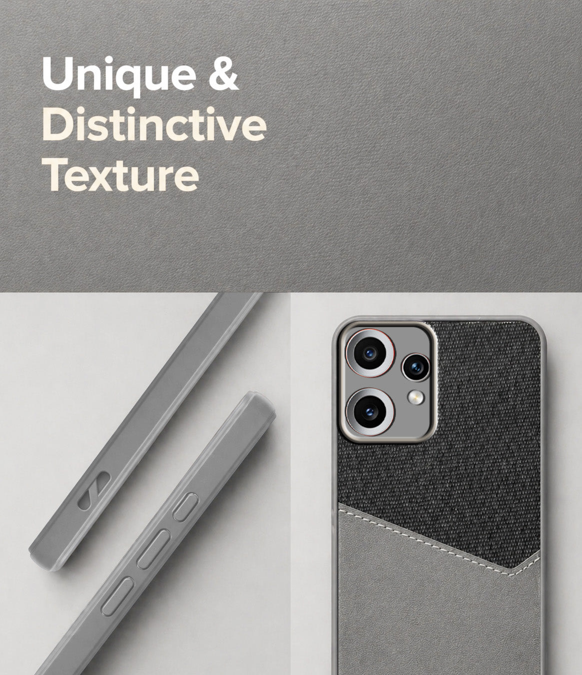 For Nothing CMF Phone 2 Pro Back Cover Case (Dual PU Leather Stitch | Professional Minimalist | Soft and Flexible)