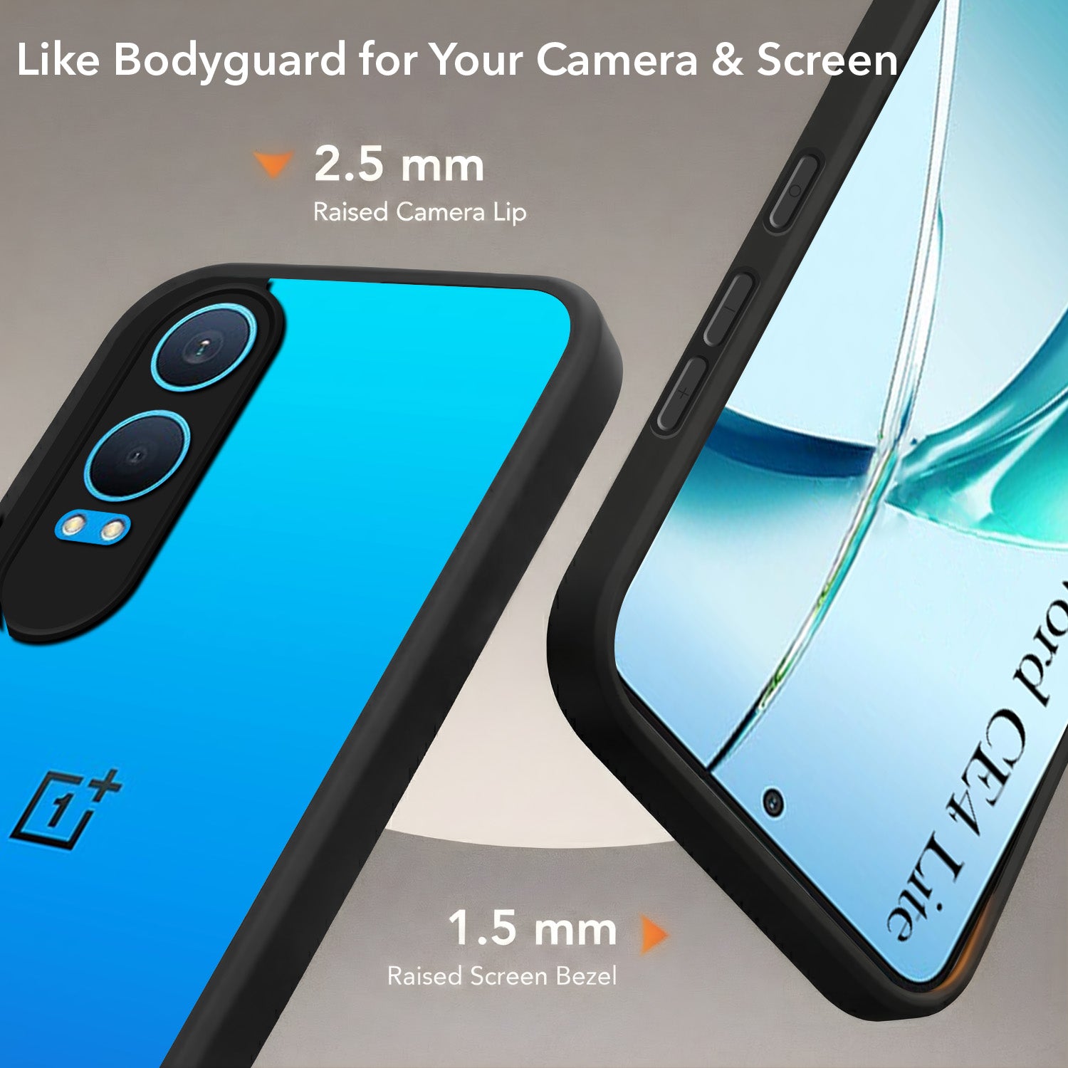 For OnePlus Nord CE 4 Lite Back Cover Case (Built-in Stand | Lifetime Anti Yellow | Kickstand Shockproof | Camera Protection | MagSafe Compatible)