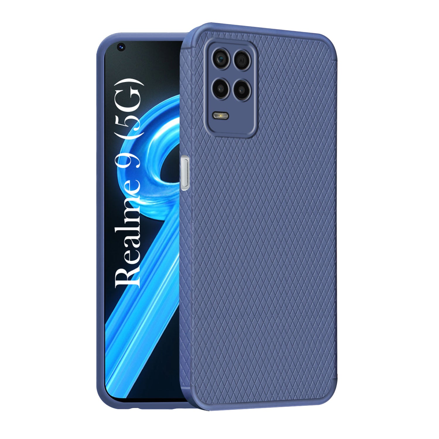 For Realme 9 5G Back Cover Case (Liquid Silicone | Side Grip | Camera Protection)