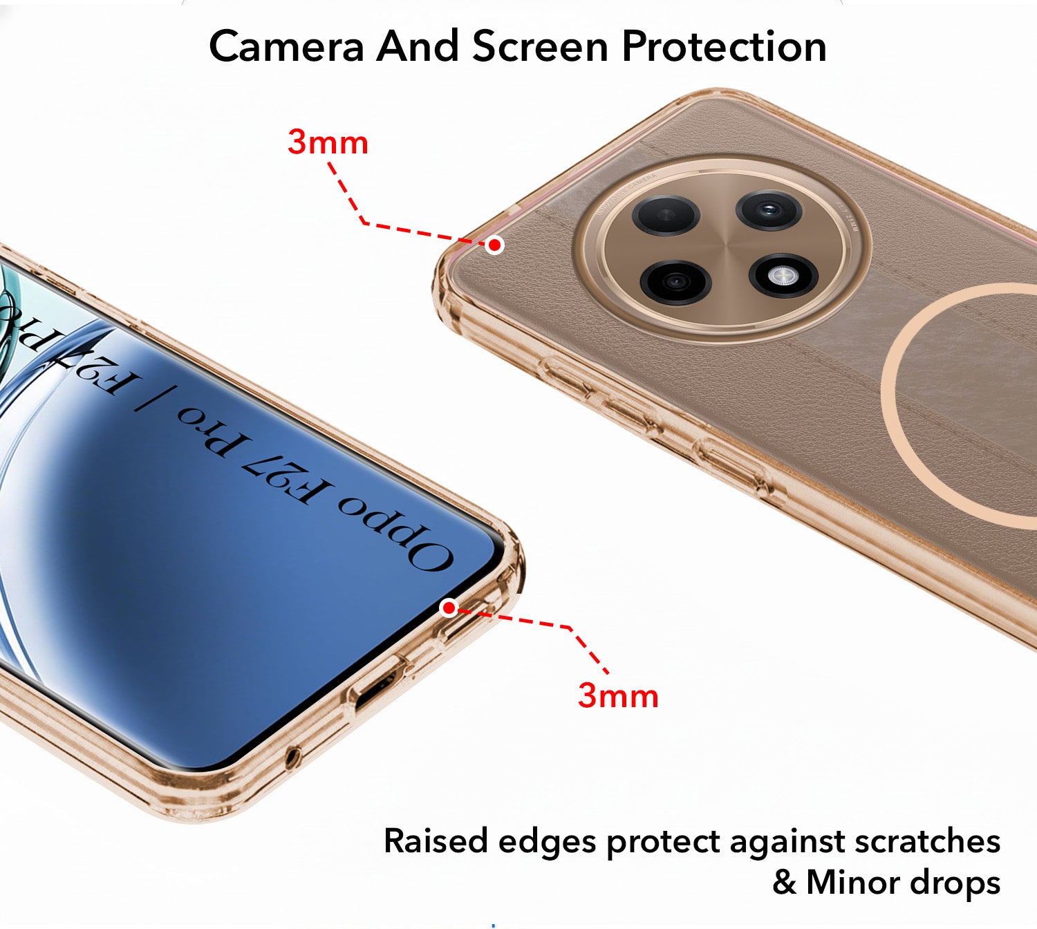 For Oppo F27 Pro | Oppo F27 Pro Plus Back Cover Case Silicone (Slim Paper Thin | Camera Protection Bump | Minimalist Professional | Soft Flexible)
