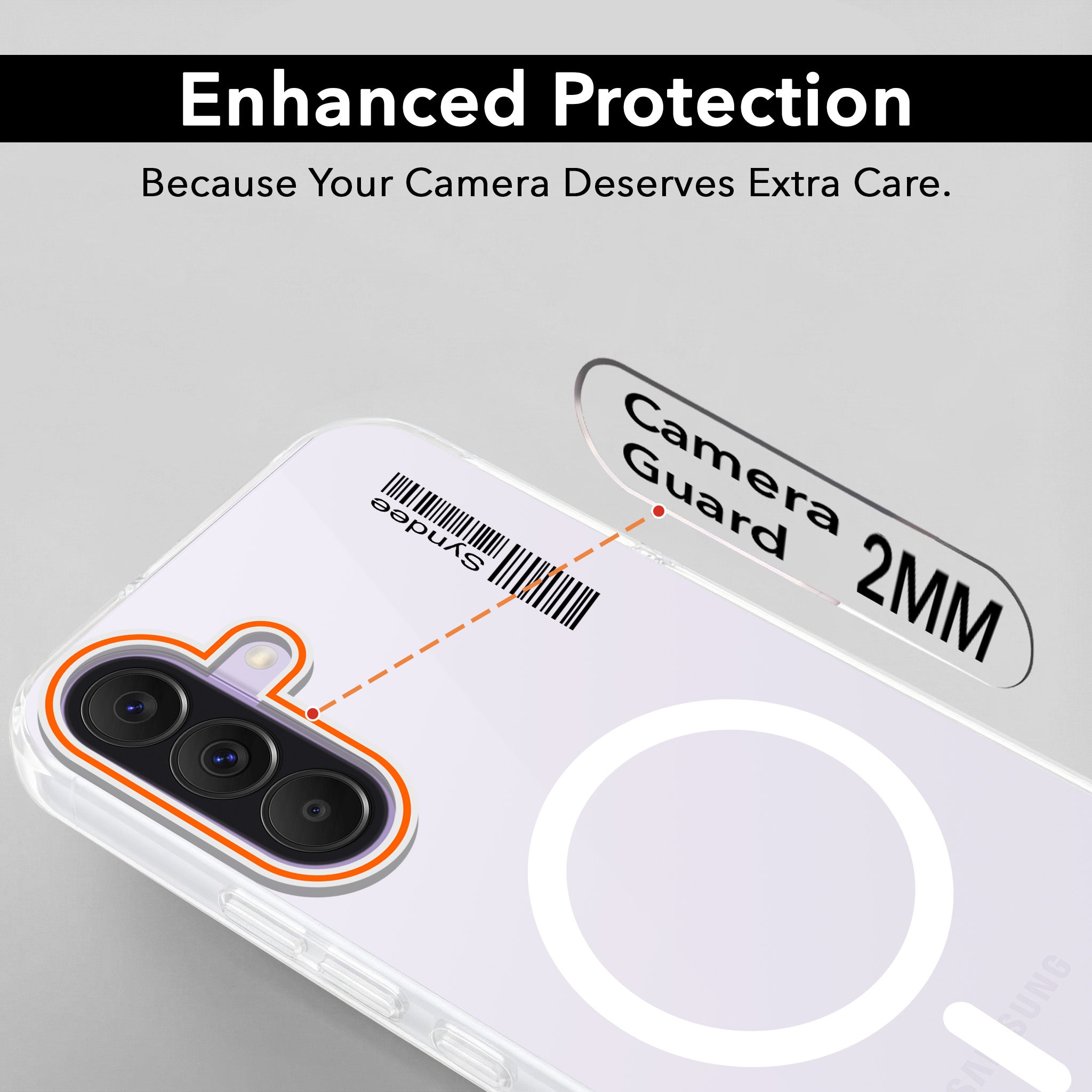 For Samsung Galaxy A37 5G Back Cover Case (Soft Touch | Camera Bump Protection | MagSafe Compatible | Matte Finish)