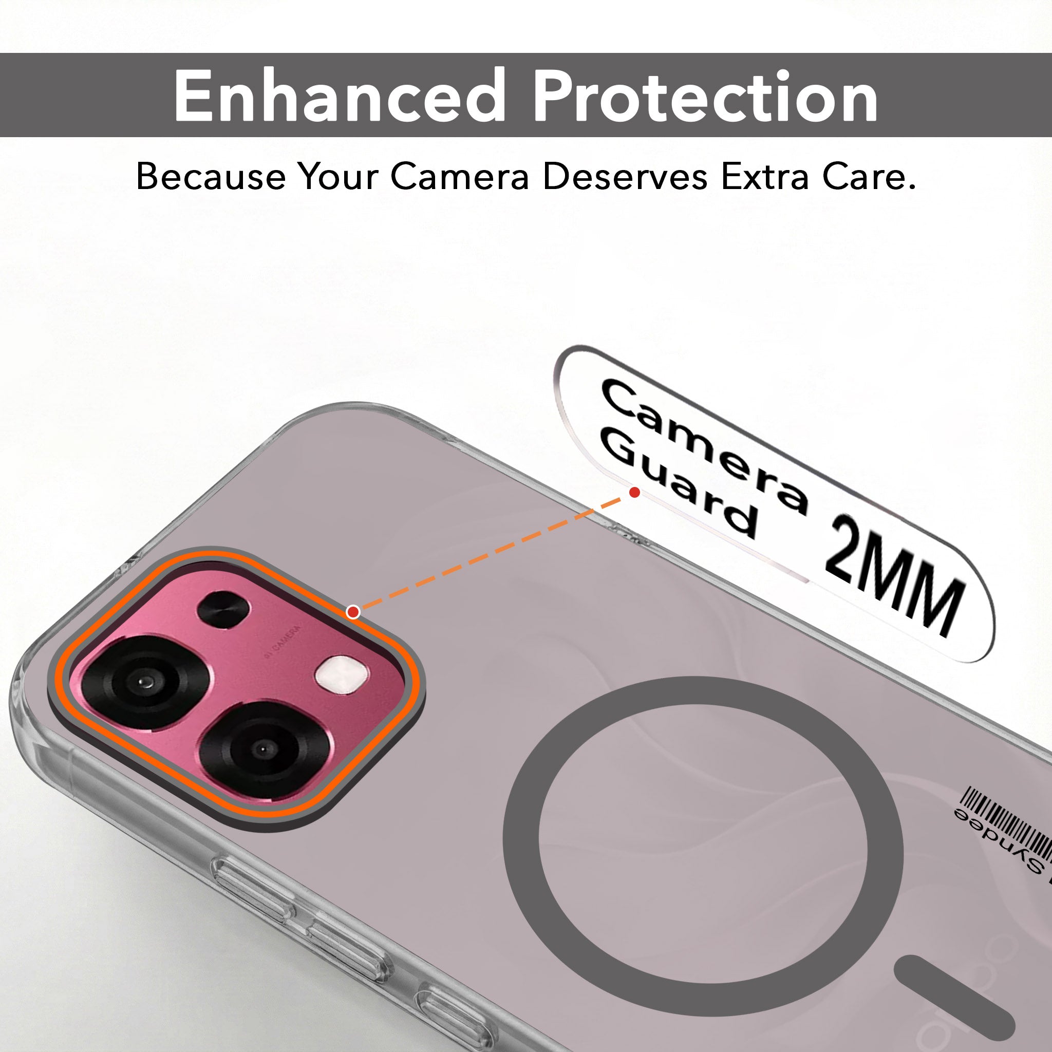 For Oppo F31 5G | Oppo F33 5G Back Cover Case (Soft Touch | Camera Bump Protection | MagSafe Compatible | Matte Finish)