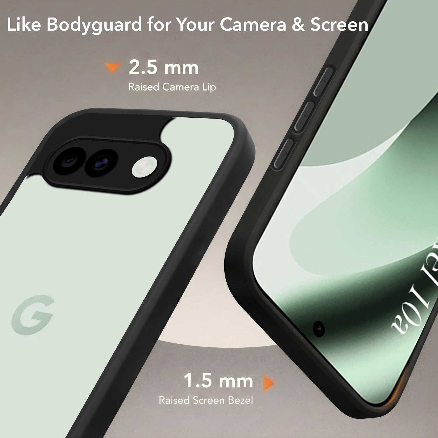 For Google Pixel 10a Back Cover Case (Built-in Stand | Lifetime Anti Yellow | Kickstand Shockproof | Camera Protection | MagSafe Compatible)
