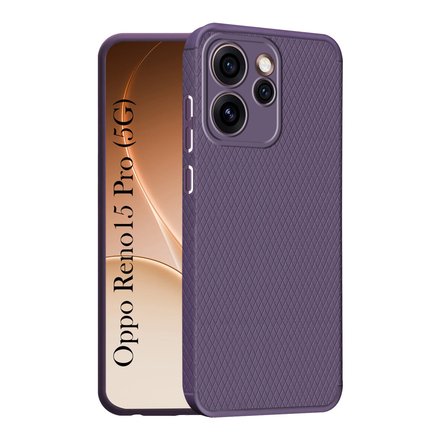 For Oppo Reno15 Pro 5G | Oppo Reno 15 Pro 5G Back Cover Case Liquid Silicone (Camera Protection | Side Grip Texture | Soft and Flexible)
