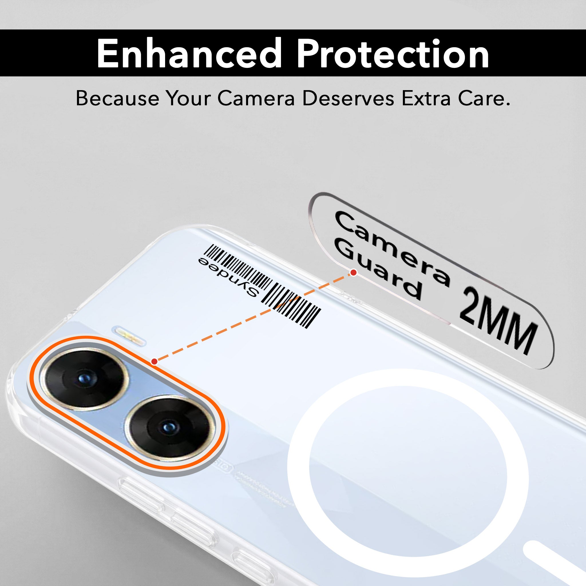 For Vivo V29e 5G Back Cover Case (Soft Touch | Camera Bump Protection | MagSafe Compatible | Matte Finish)