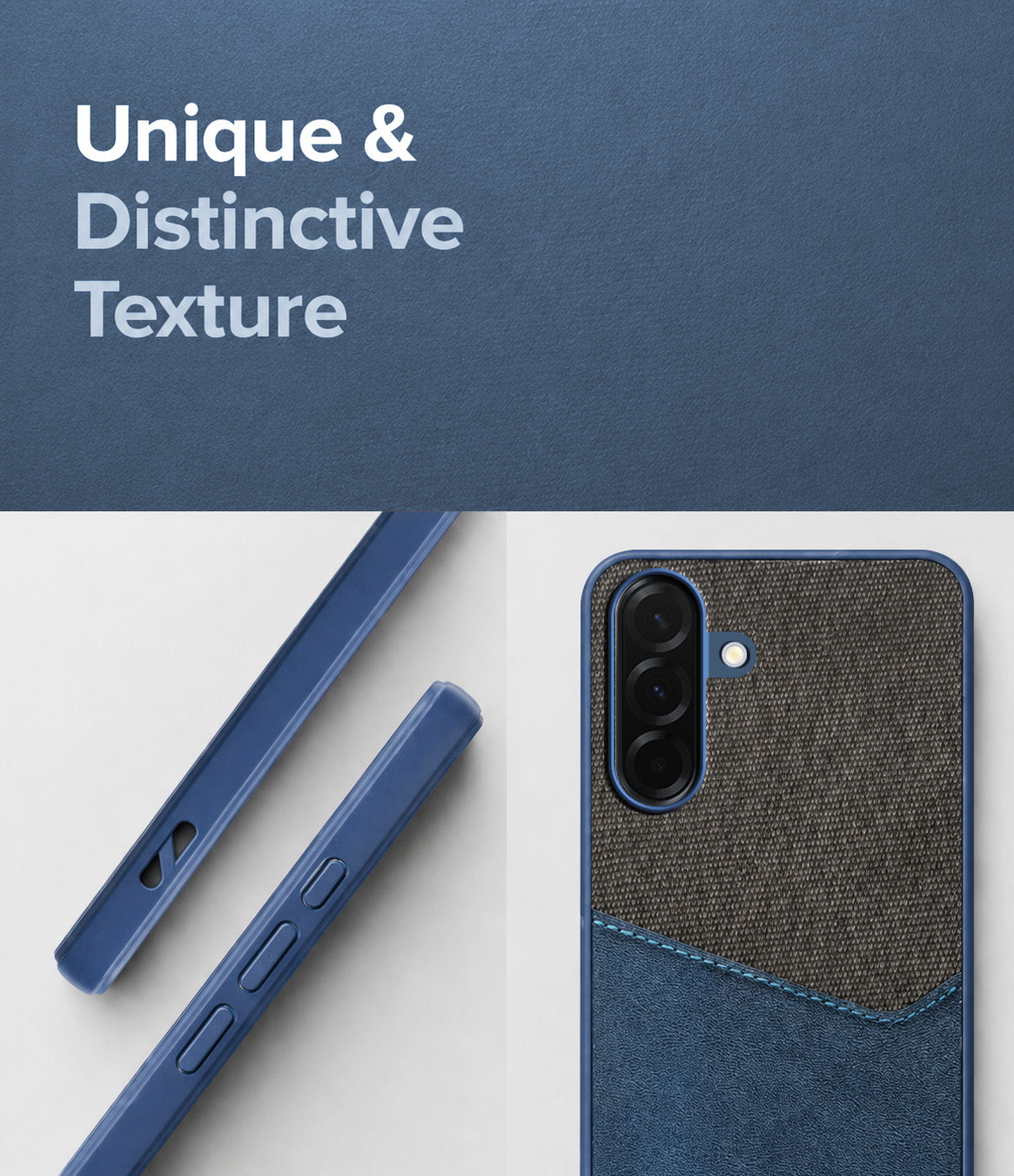 For Samsung Galaxy A36 5G Back Cover Case (Dual PU Leather Stitch | Professional Minimalist | Soft and Flexible)