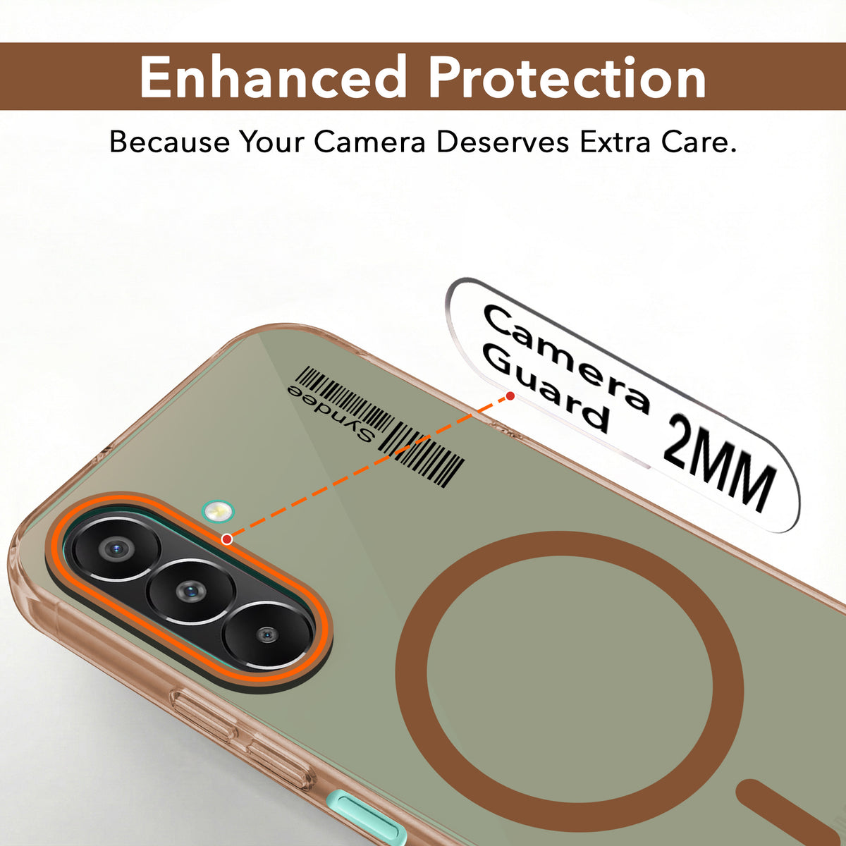 For Samsung Galaxy F70 Pro 5G Back Cover Case (Soft Touch | Camera Bump Protection | MagSafe Compatible | Matte Finish)