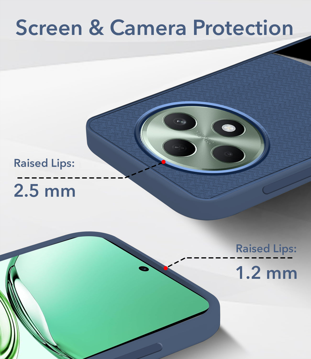 For Oppo F27 5G Back Cover Case (Elegant PU Leather Finish | Premium Minimalist Professional | Camera Protection Bump)