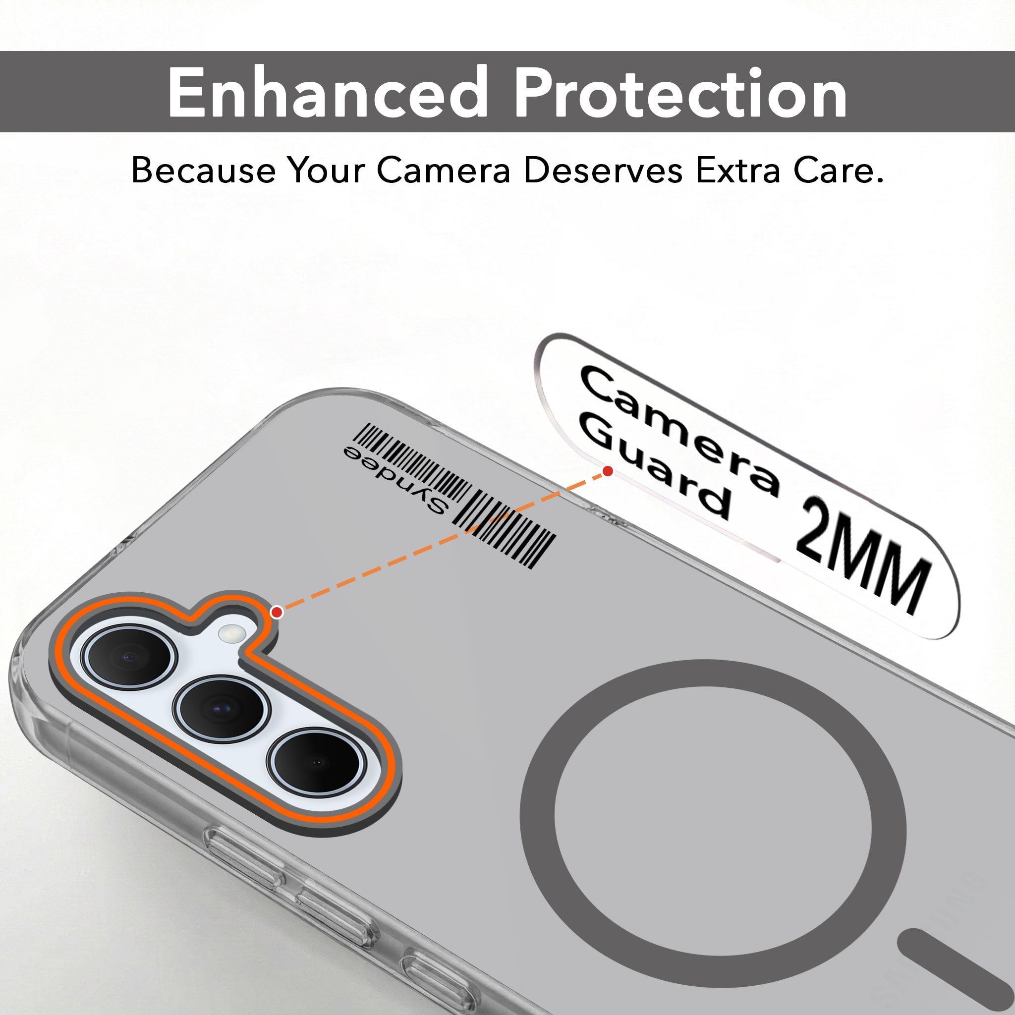 For Samsung Galaxy A35 5G Back Cover Case (Soft Touch | Camera Bump Protection | MagSafe Compatible | Matte Finish)