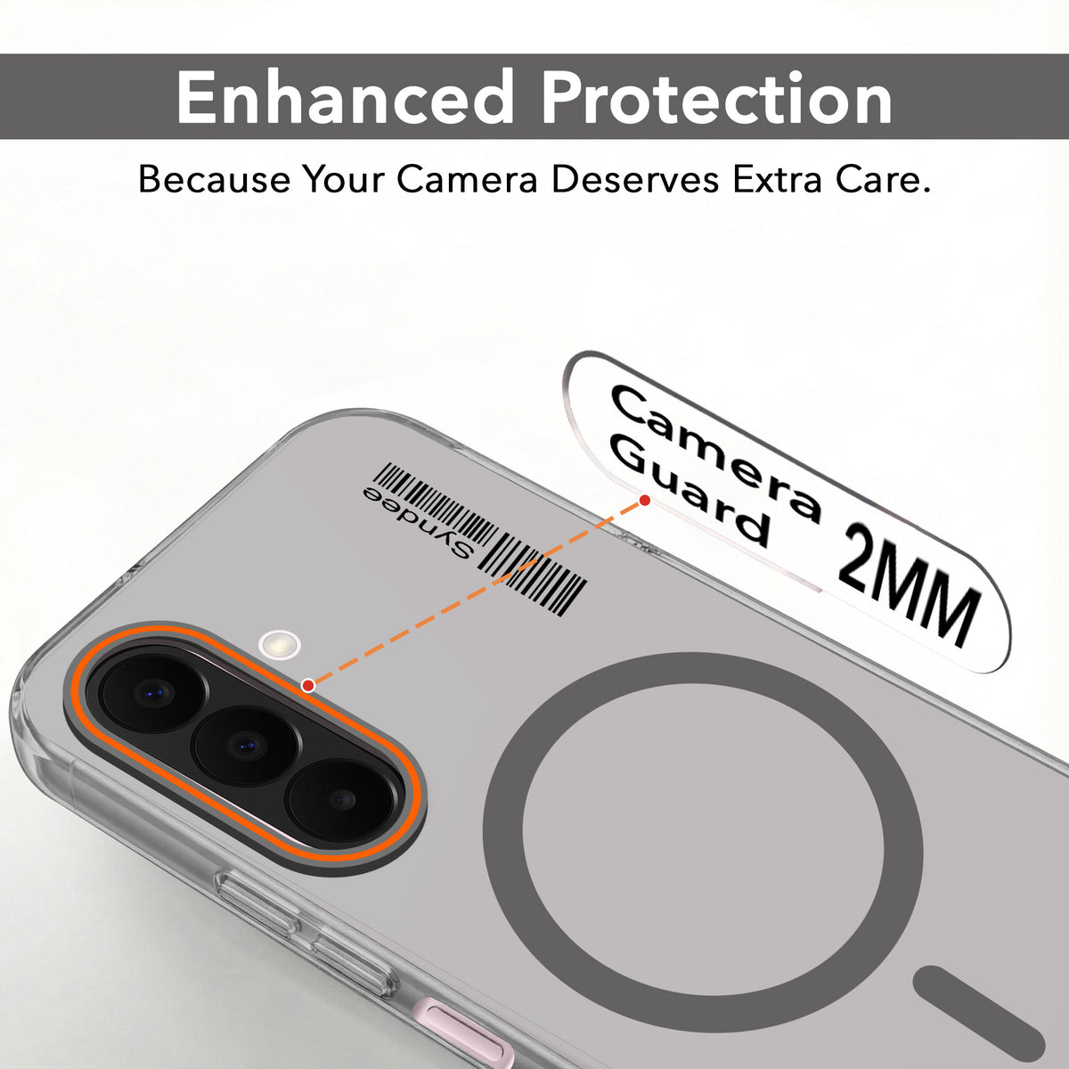 For Samsung Galaxy A27 5G | Samsung M47 5G Back Cover Case (Soft Touch | Camera Bump Protection | MagSafe Compatible | Matte Finish)