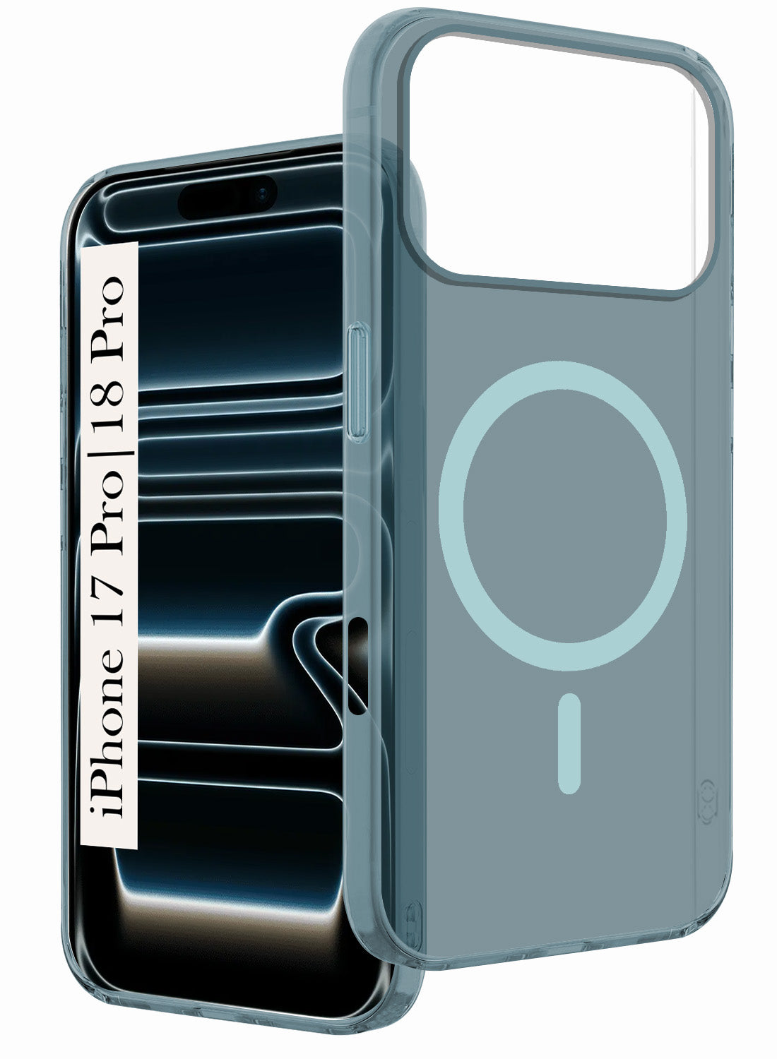 For iPhone 17 Pro | iPhone 18 Pro Back Cover Case (Frosted Matte Feel | MagSafe Compatible Wireless Charging)